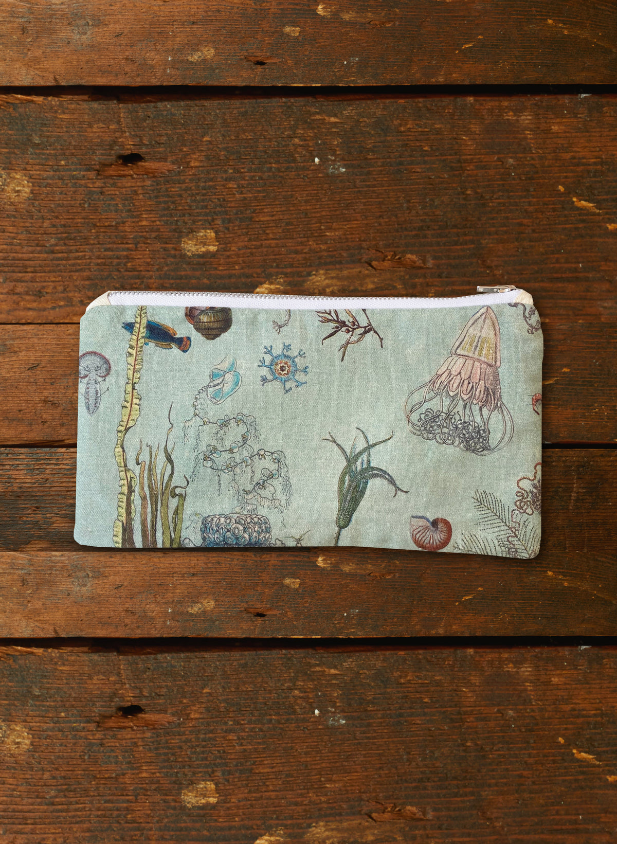 Zip Pouch - Medium - Ocean Jelly Fish