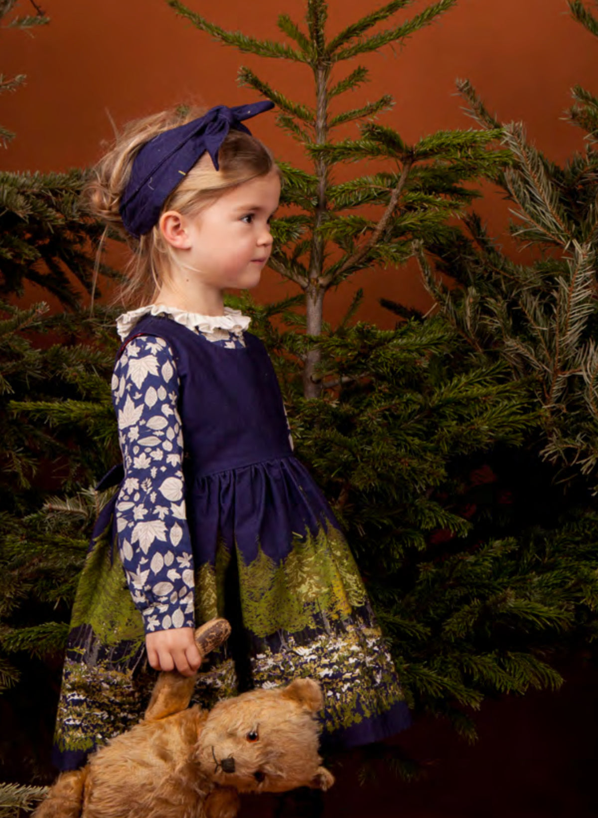 Children's Hairbands - Autumn Prints 3-6y