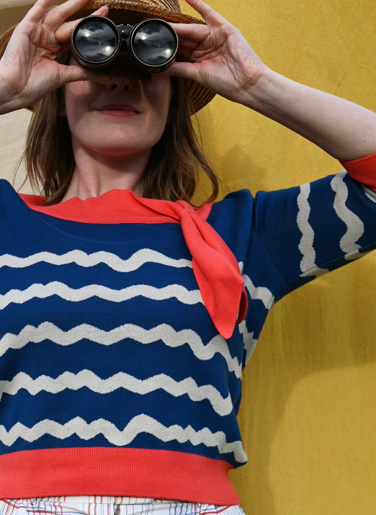 Amelie Top - Coral Wave