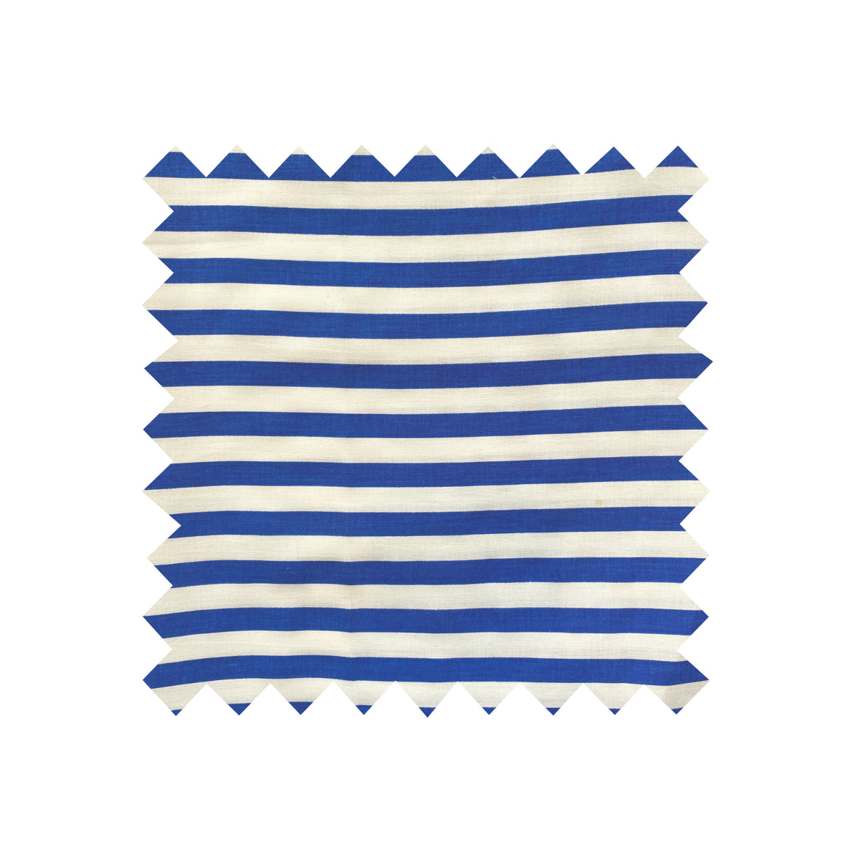 Remnant - 47cm x 55cm - Blue Stripe - Cotton Blend