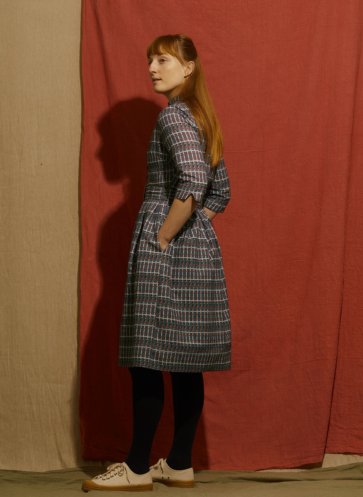 Cynthia Dress - Mineral Blue Bagpipers