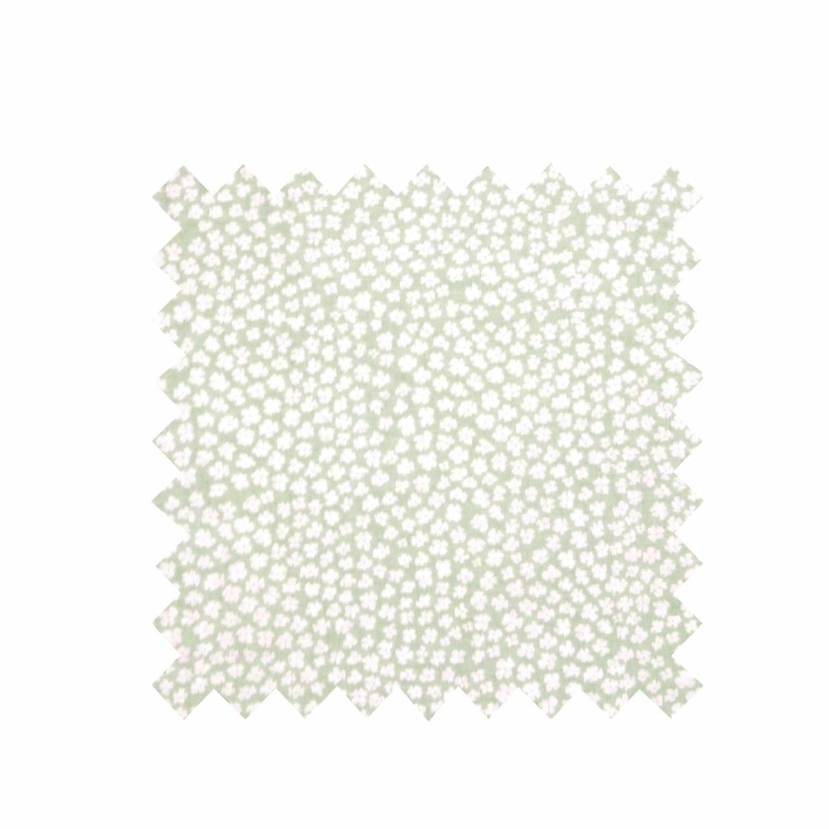 Poppy Green Print - Cotton - Fabric