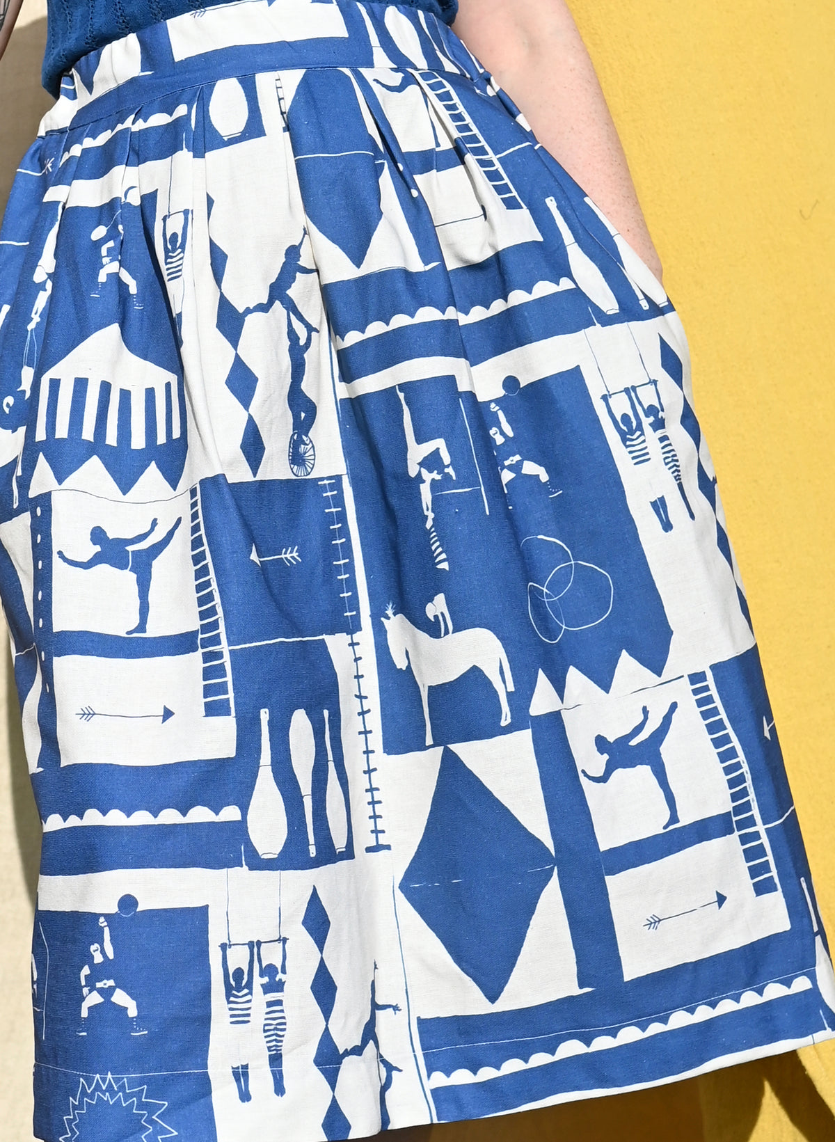 Florence Skirt - Blue Circus Sports