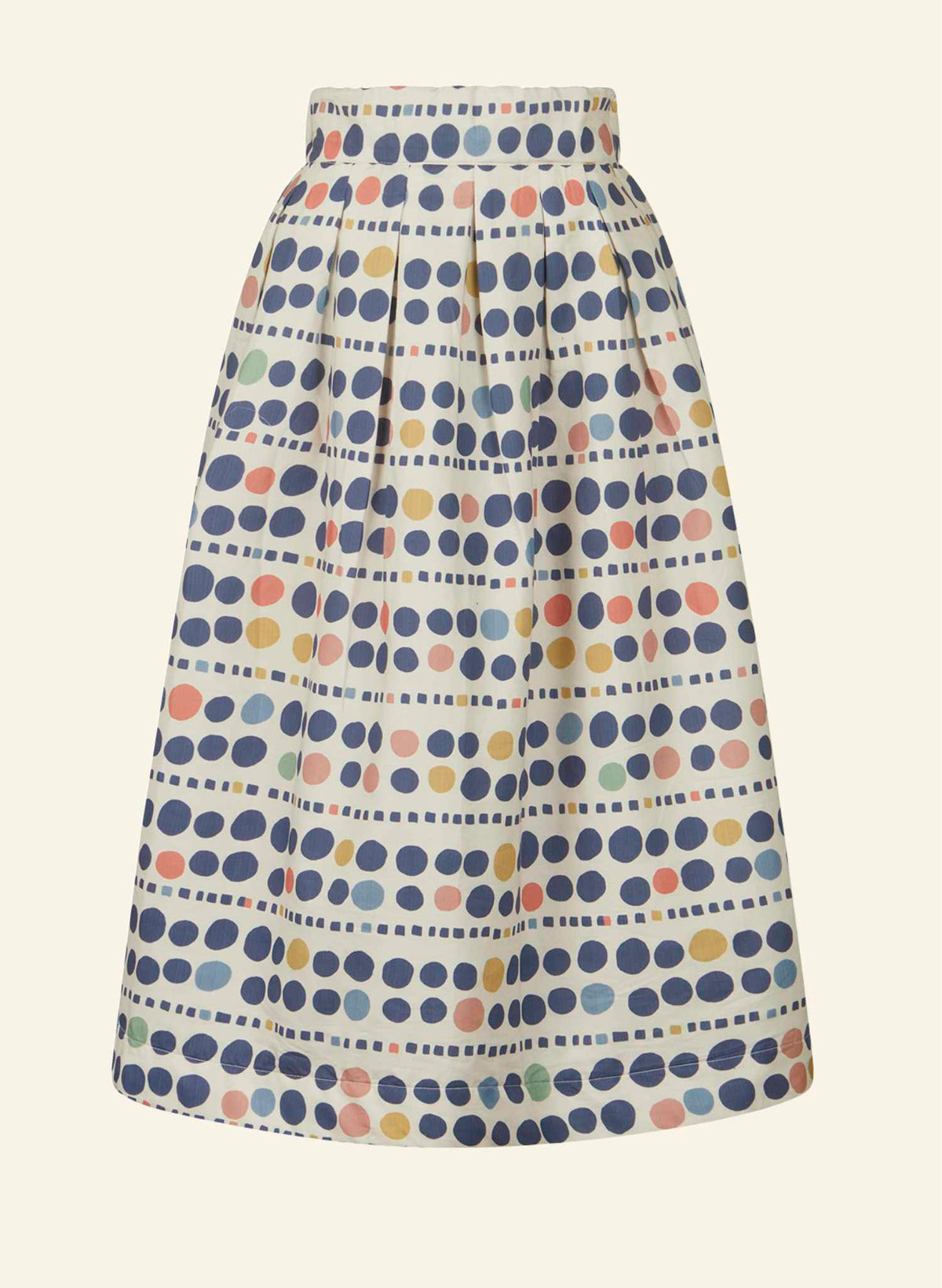 Florence Skirt - Cream Spot