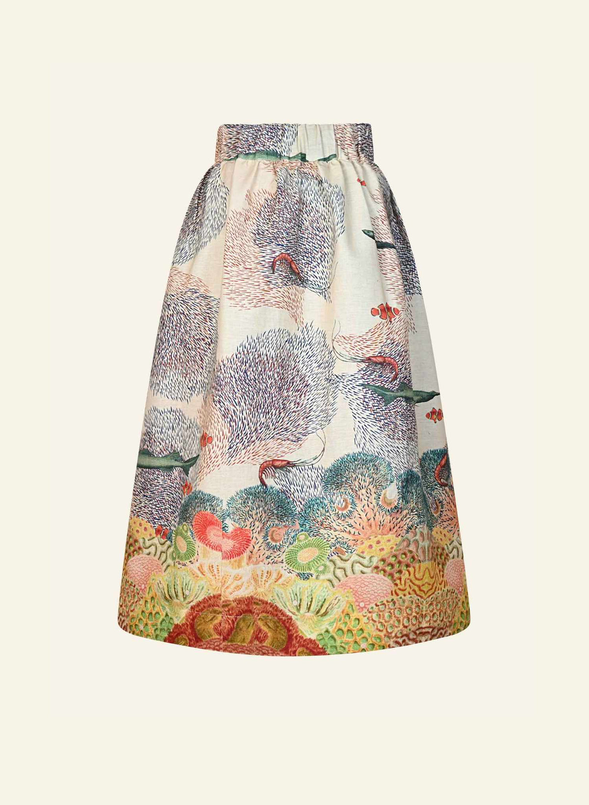 Florence Skirt - Ivory Coastal Migration