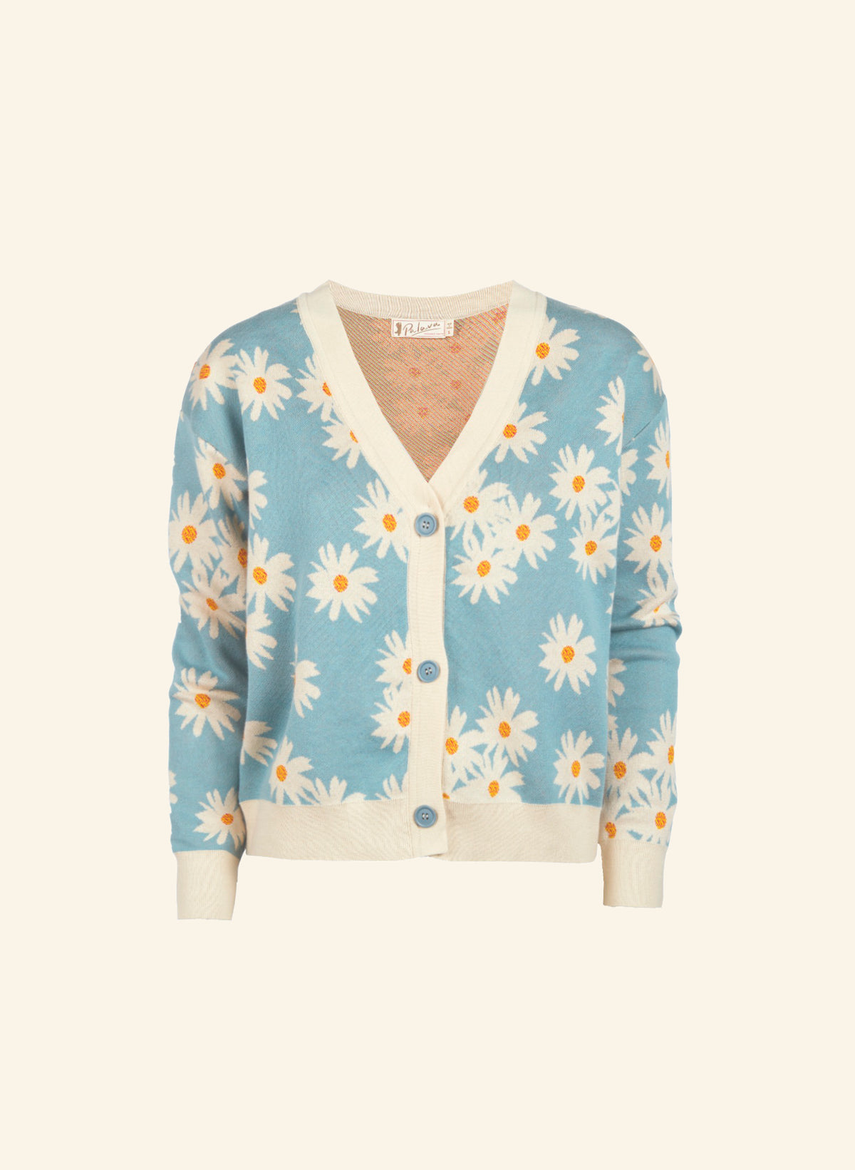George - Blue Lazy Daisy Cardigan