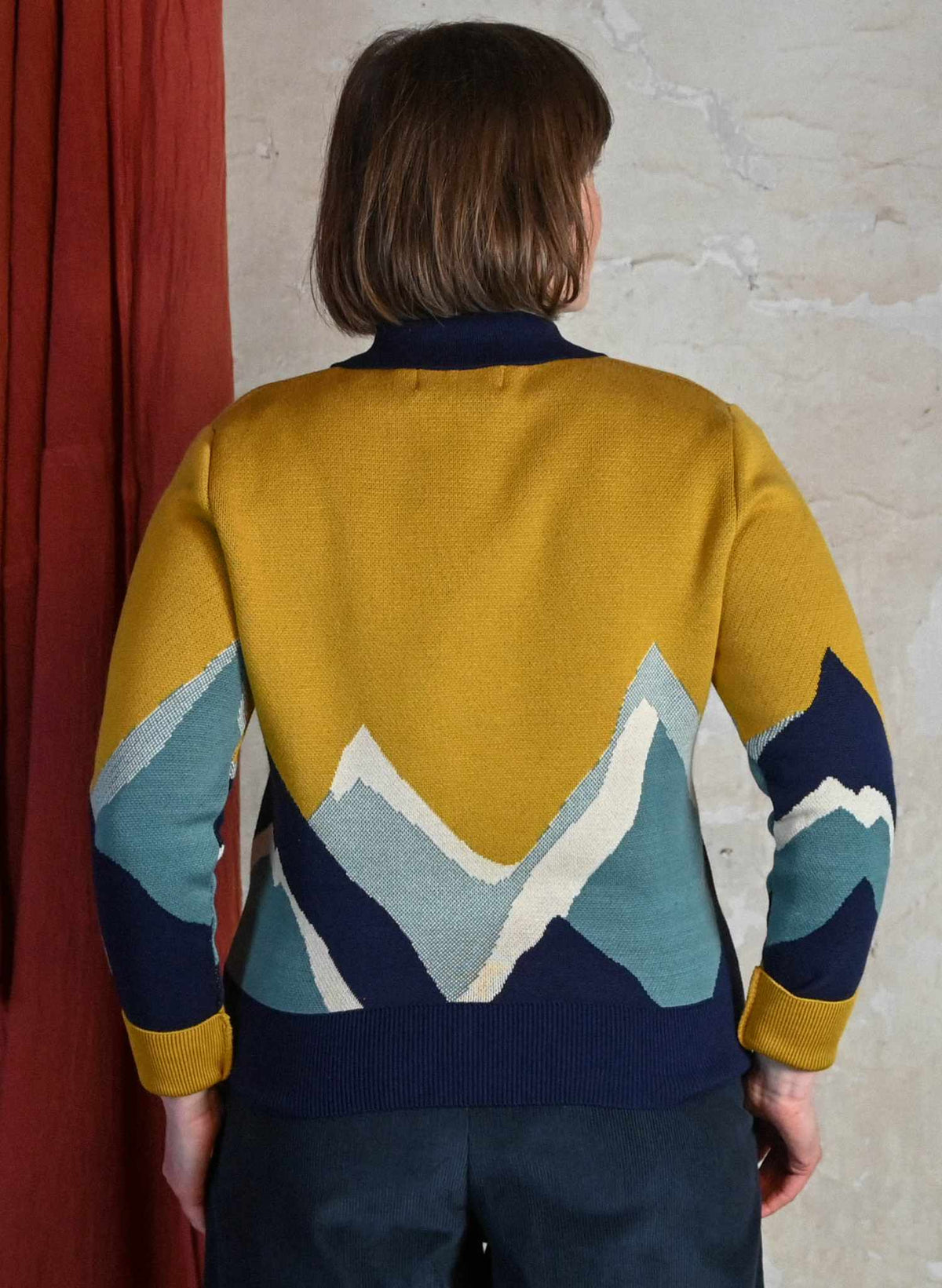 Kate - Mustard Peak Zip-Up