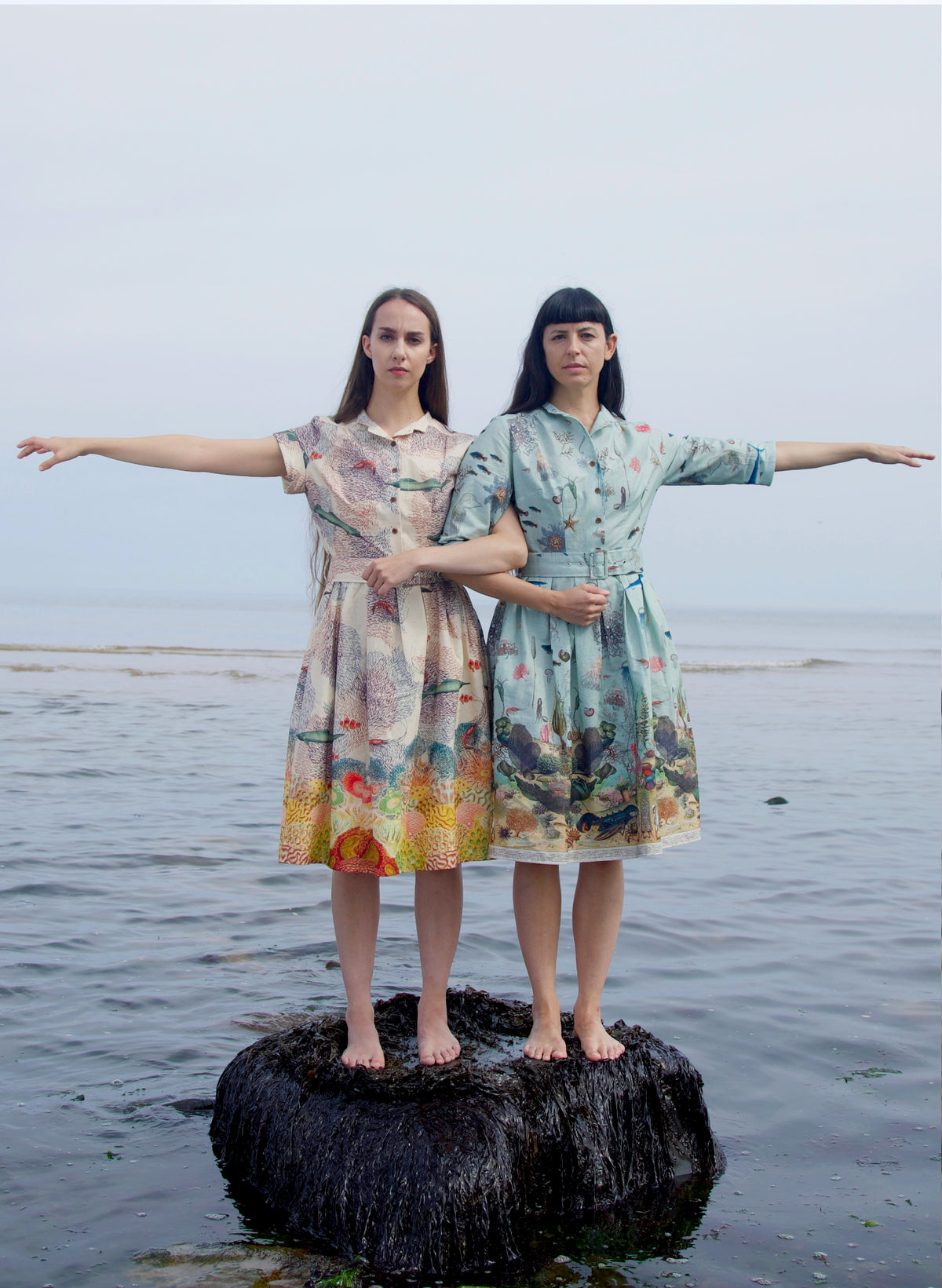 Louise Dress - Ivory Coastal Migration
