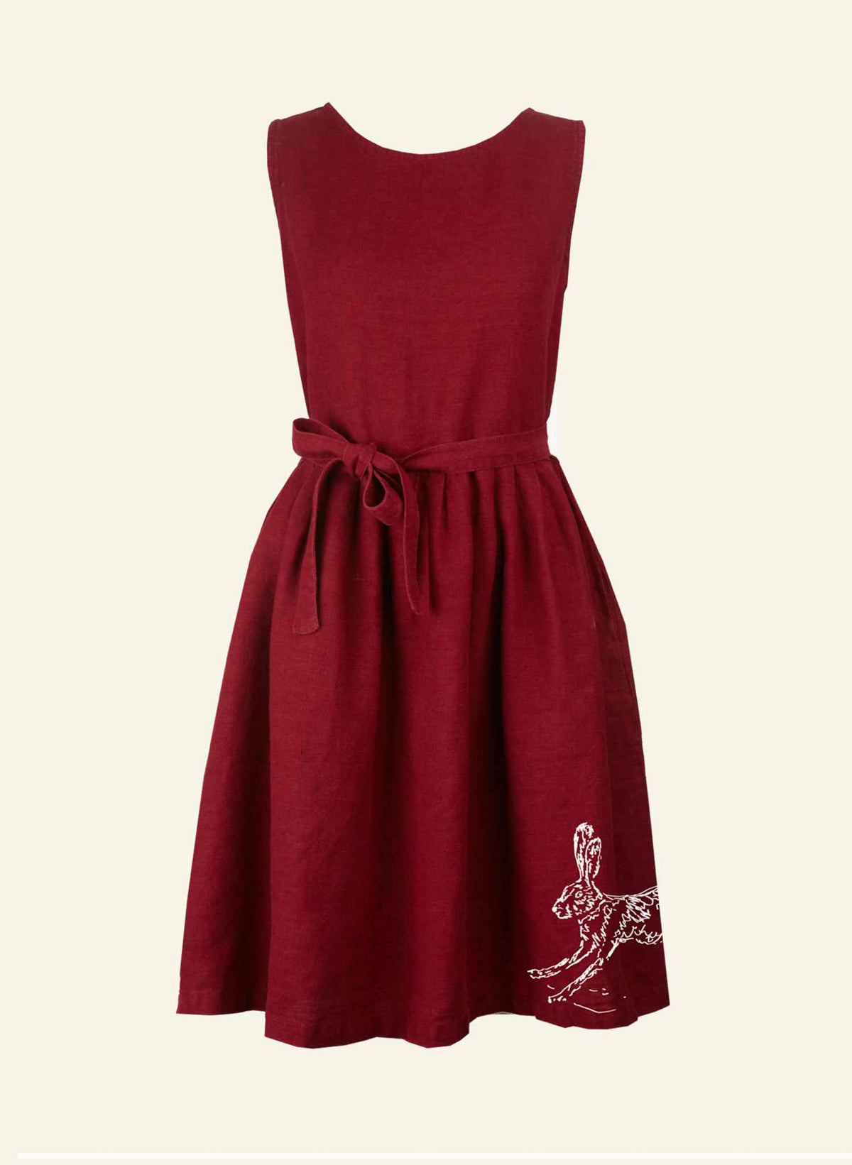 Mabel Dress - Berry Hare