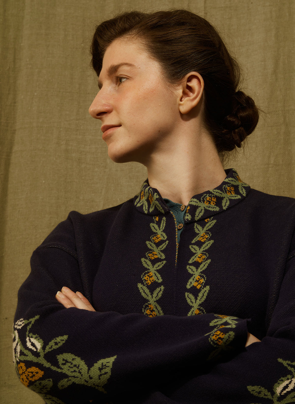 Agnes Jacket - Navy Dodo