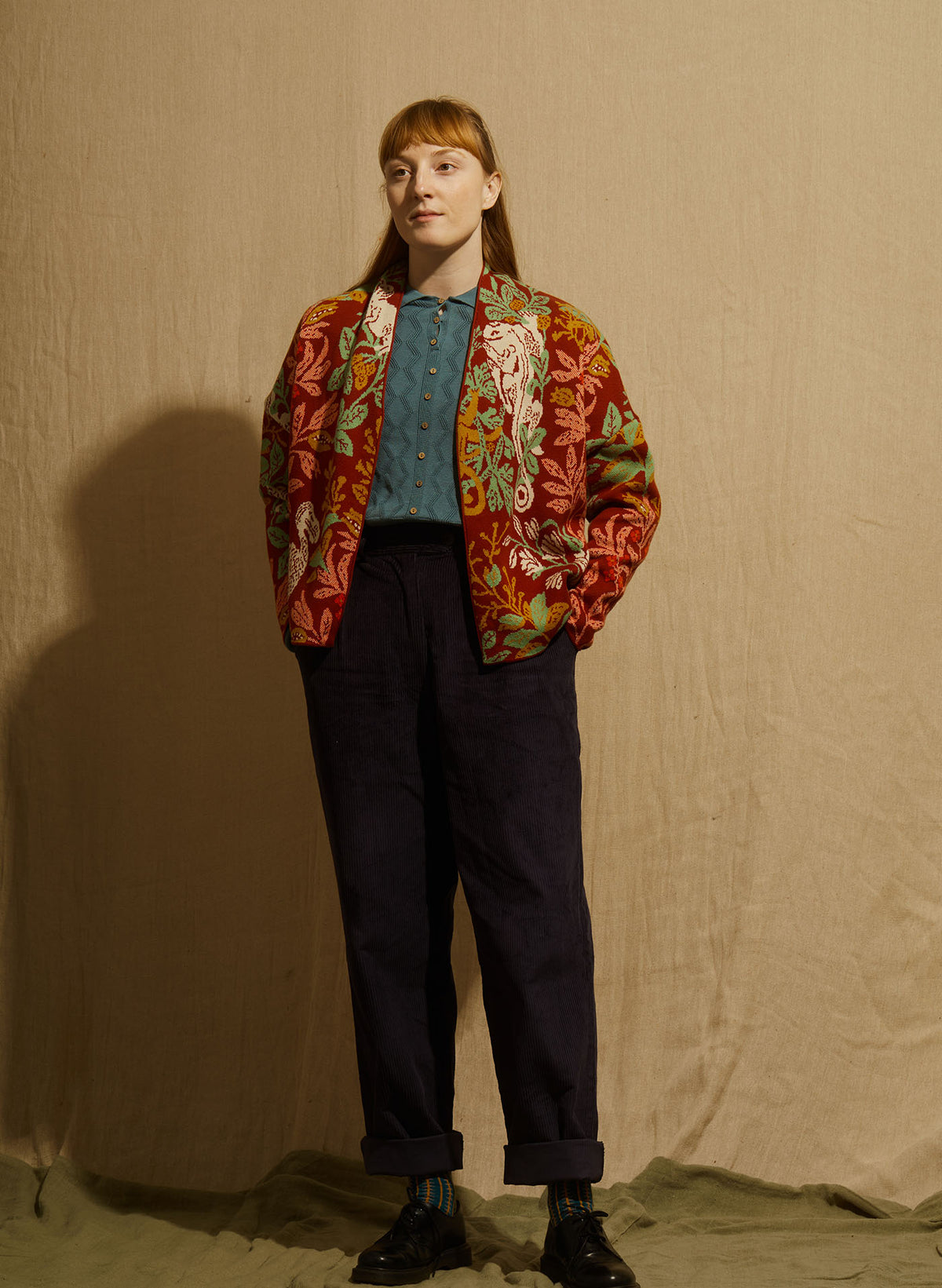 Rosalind Kimono - Burgandy Dodo