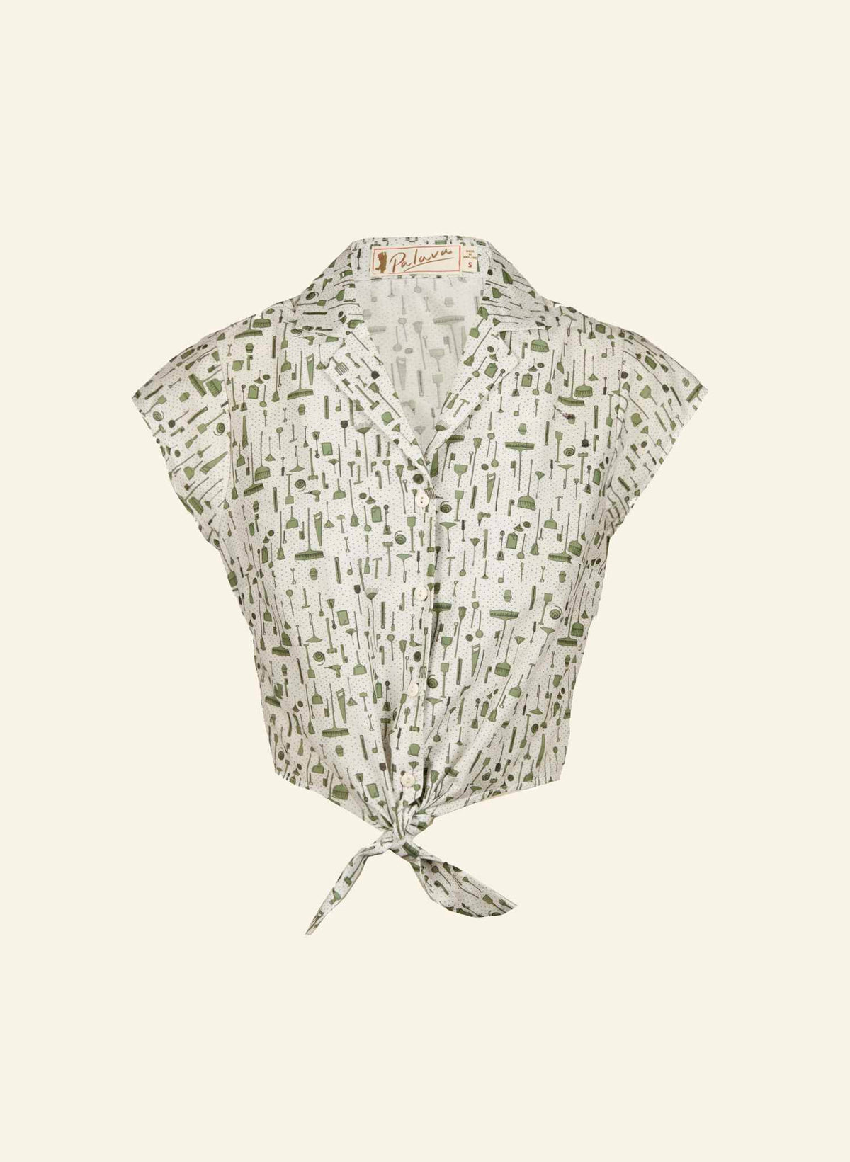 Peggy Top - Cream Tiny Hardwear