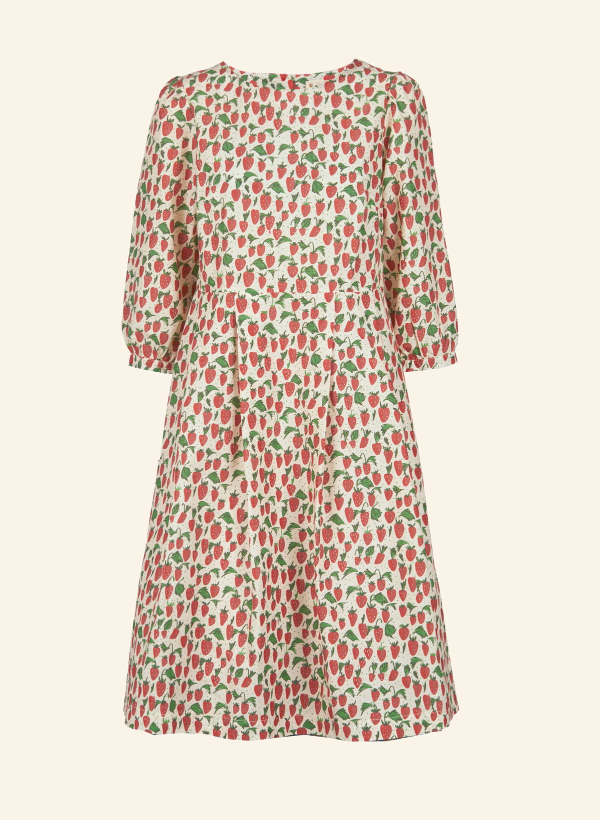 Philippa Dress - Red Strawberries