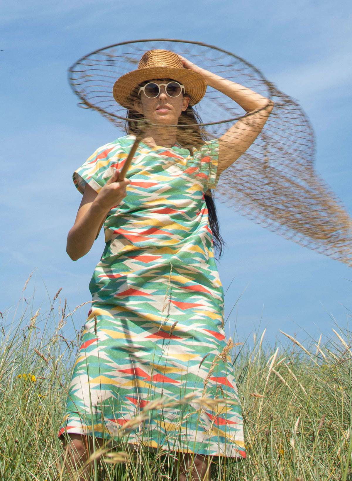 Sally Dress - Multi Sails