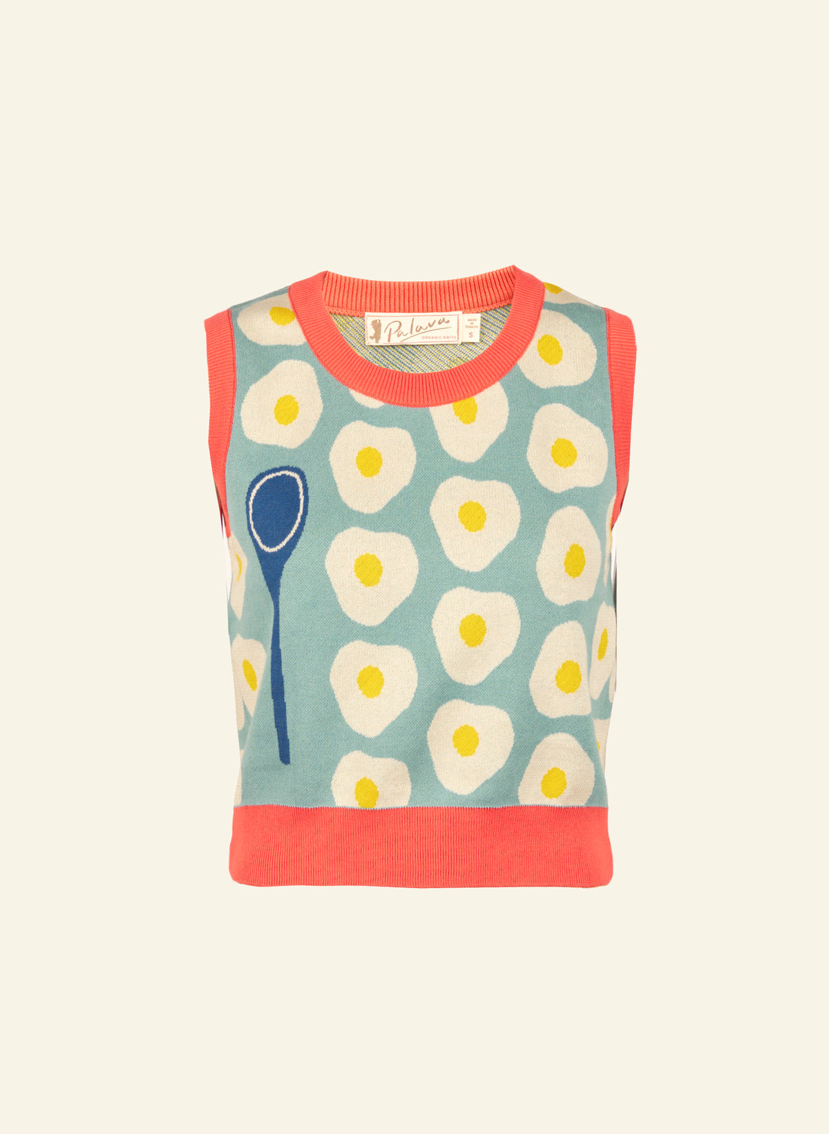 Shirley - Teal Egg and Spoon