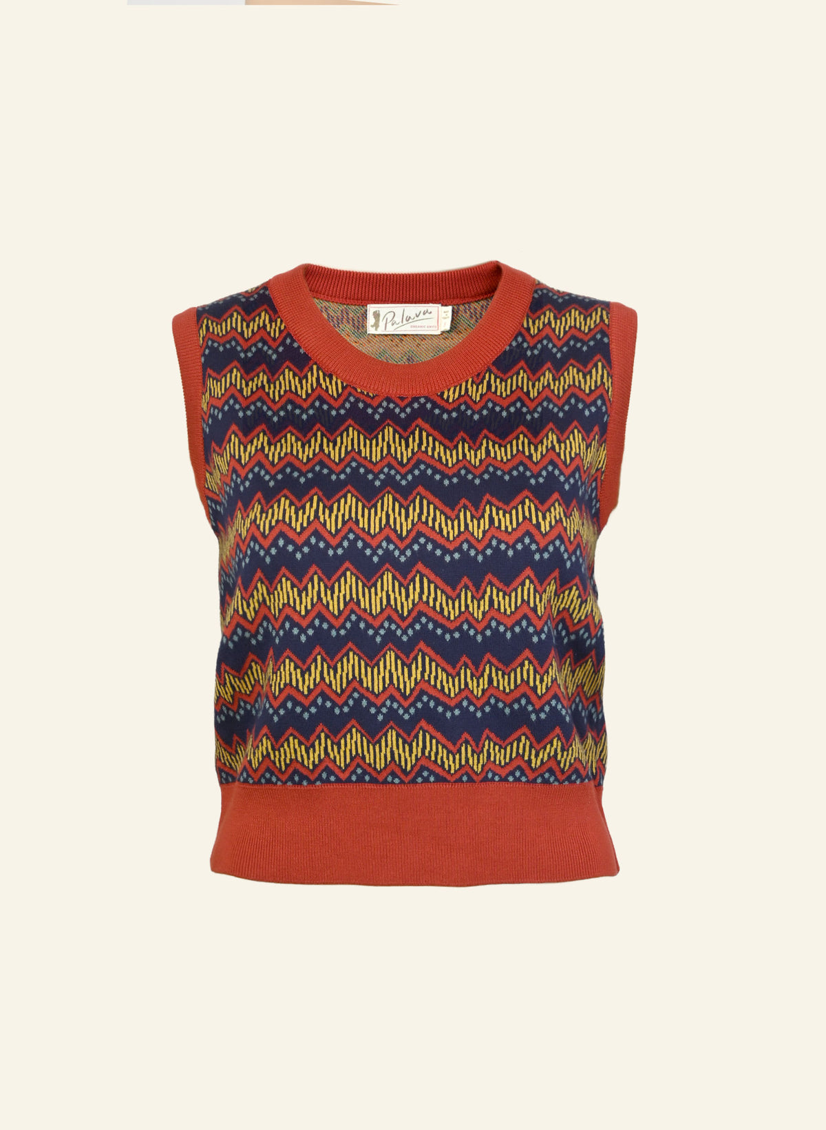 Shirley - Rust Electric Tank Top
