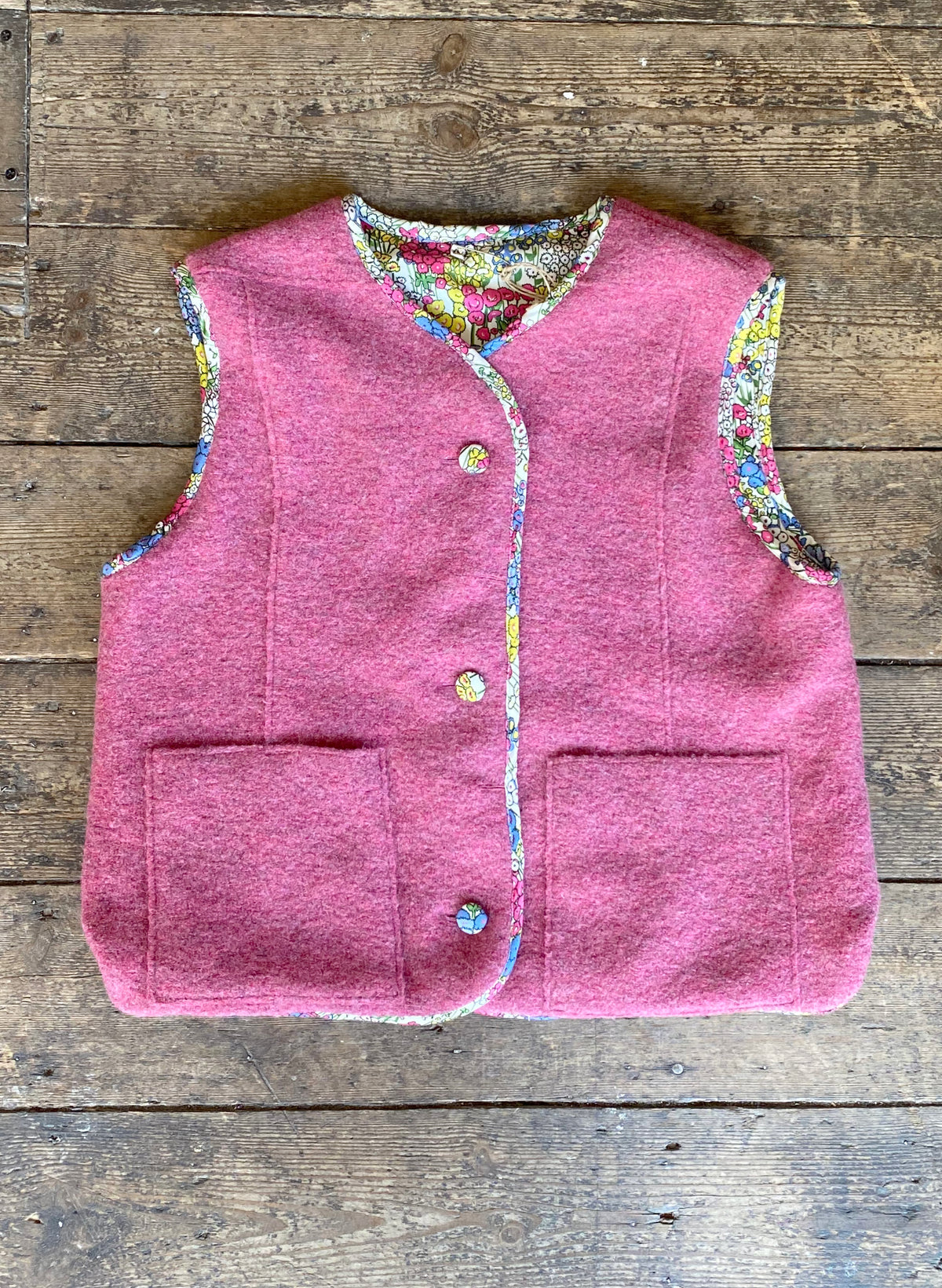 Imperfect - Gilet / Waistcoat - Wool Blanket Project - No.27