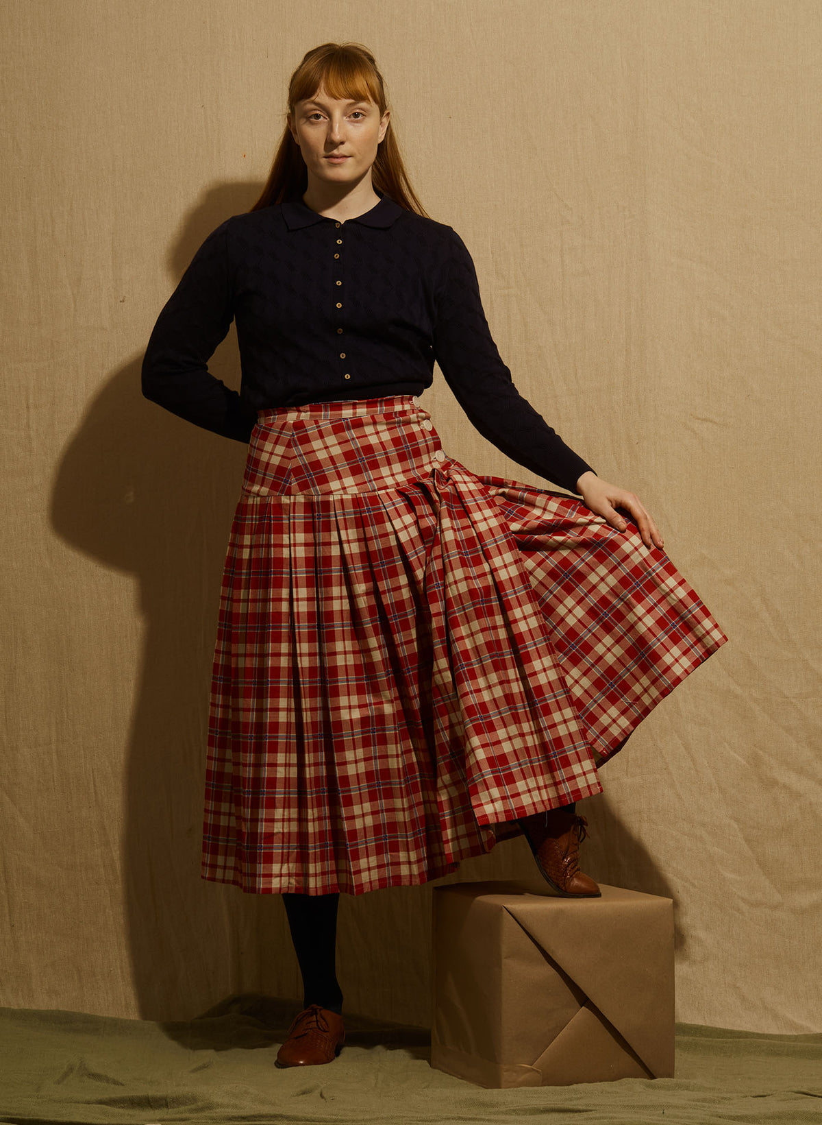 Kilt Skirt - Red Check
