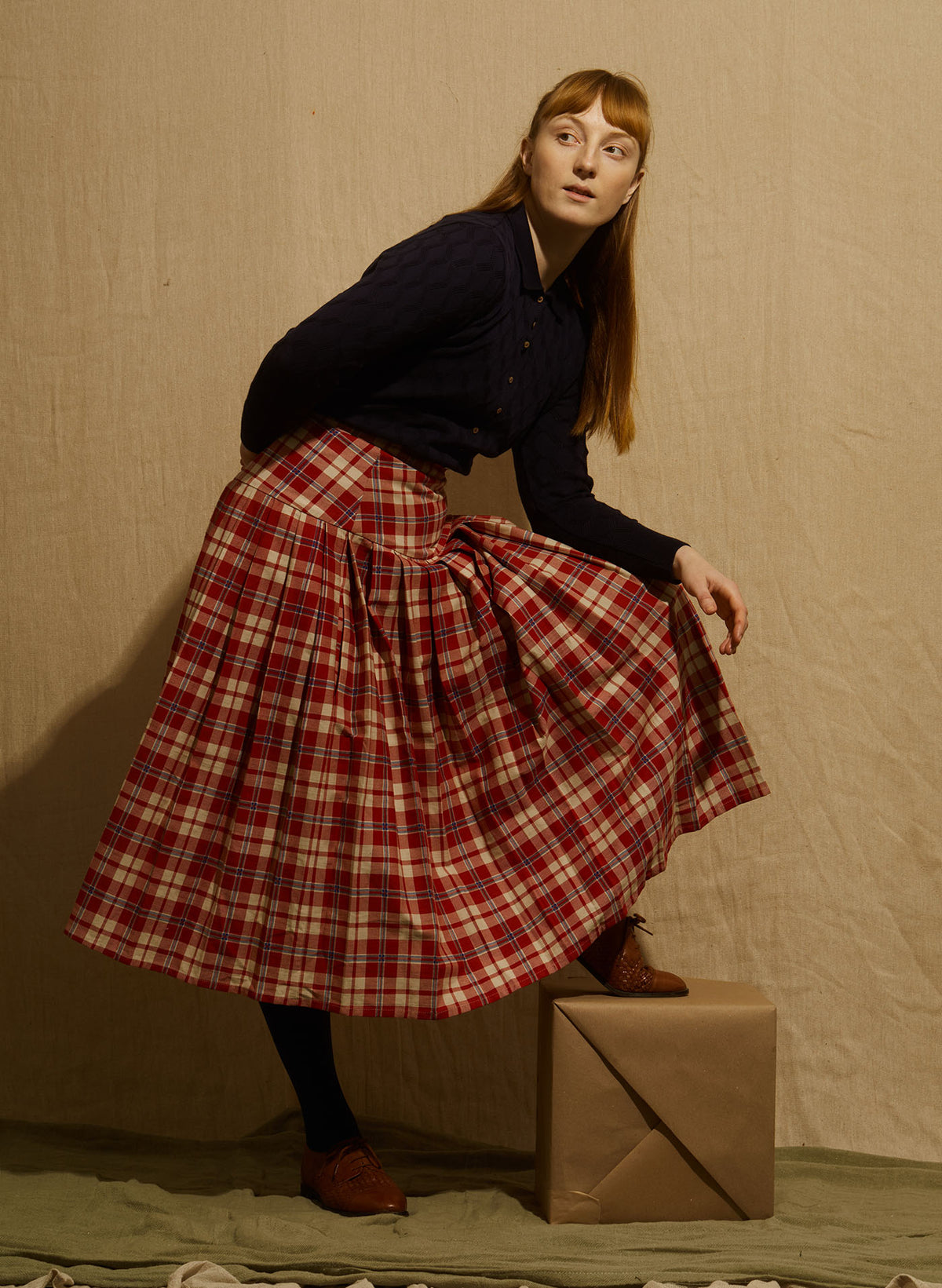 Kilt Skirt - Red Check