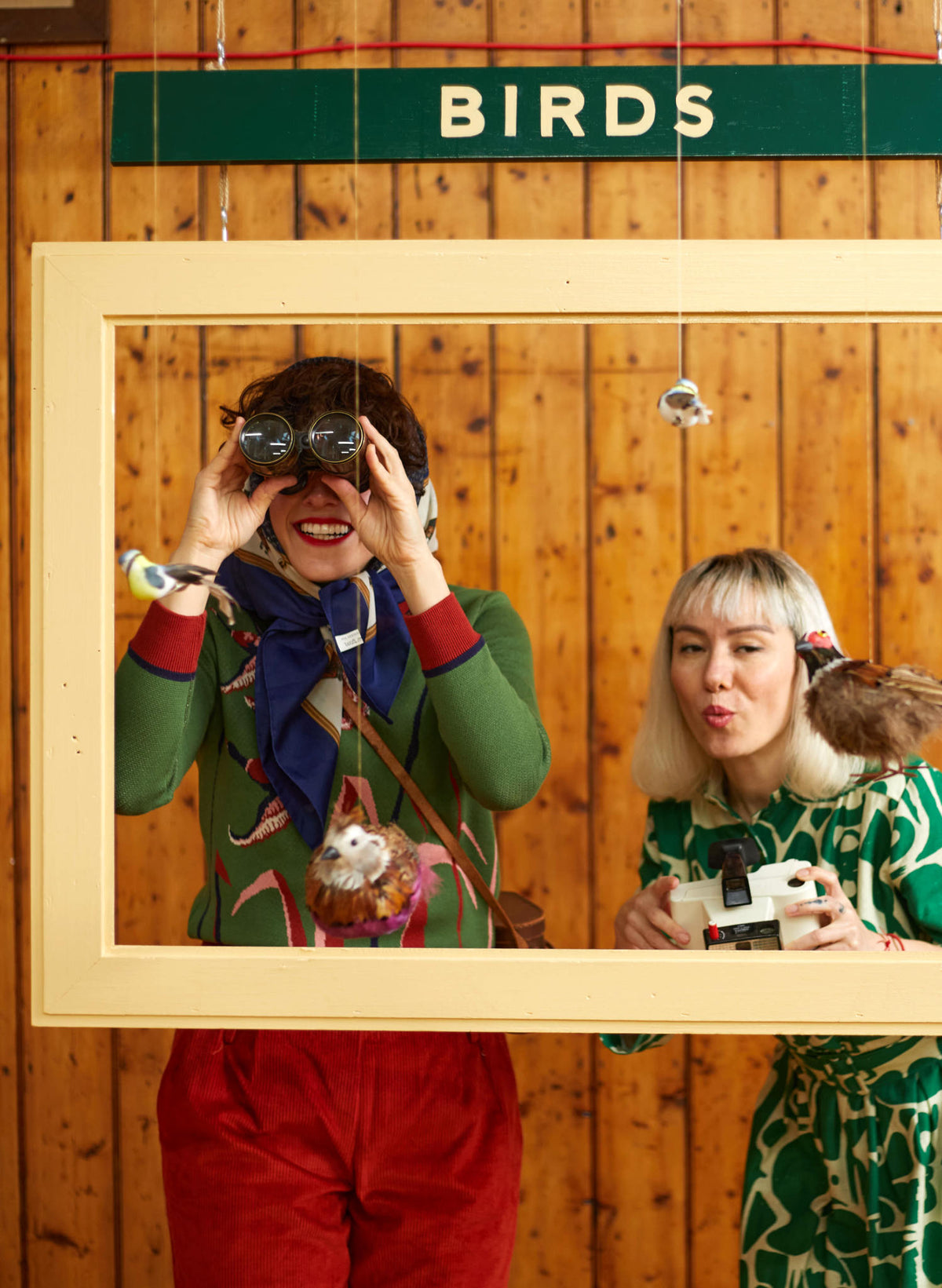 Esther - Green Flying Ducks Jumper