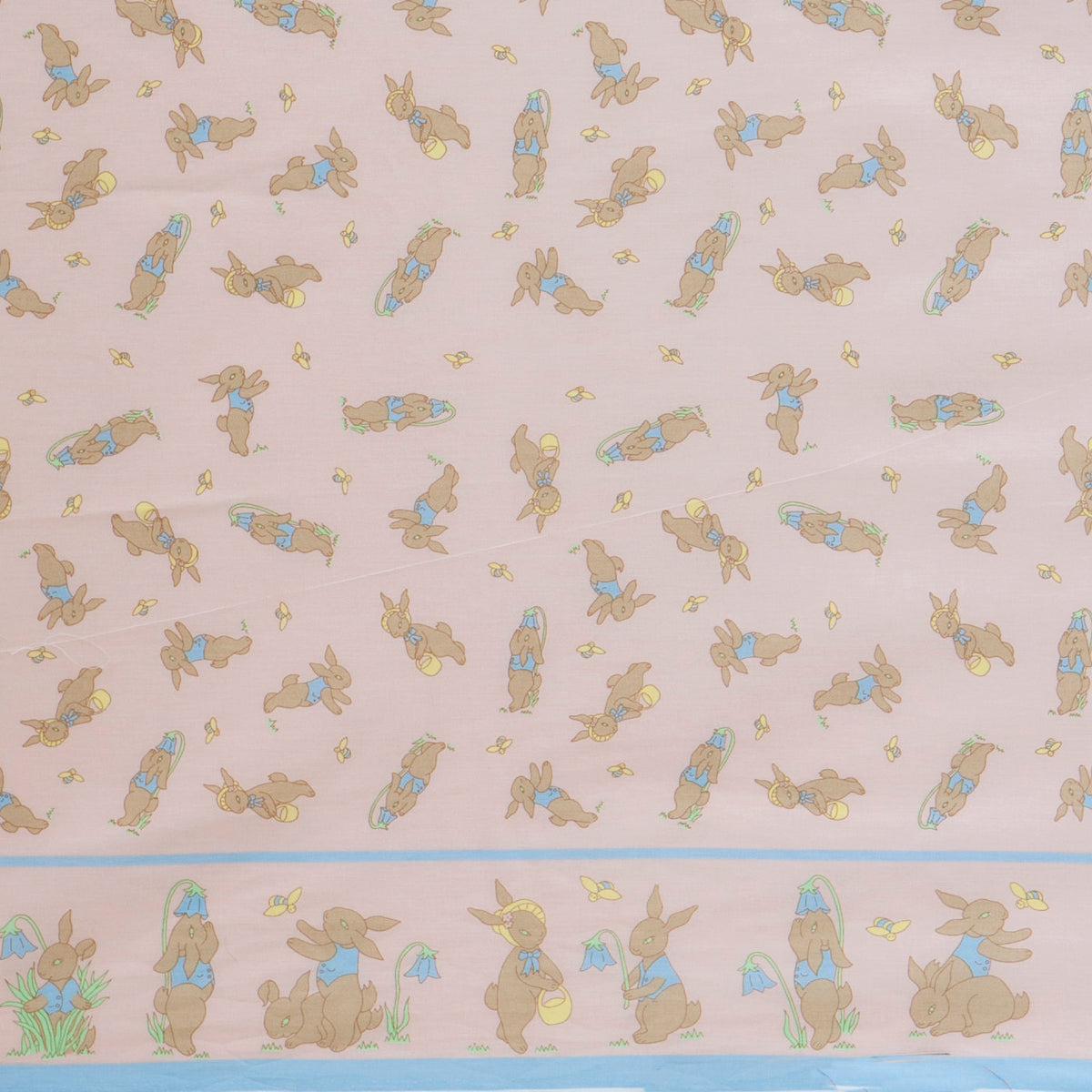 Remnant - 140cmx100cm - Pink Rabbit - Cotton