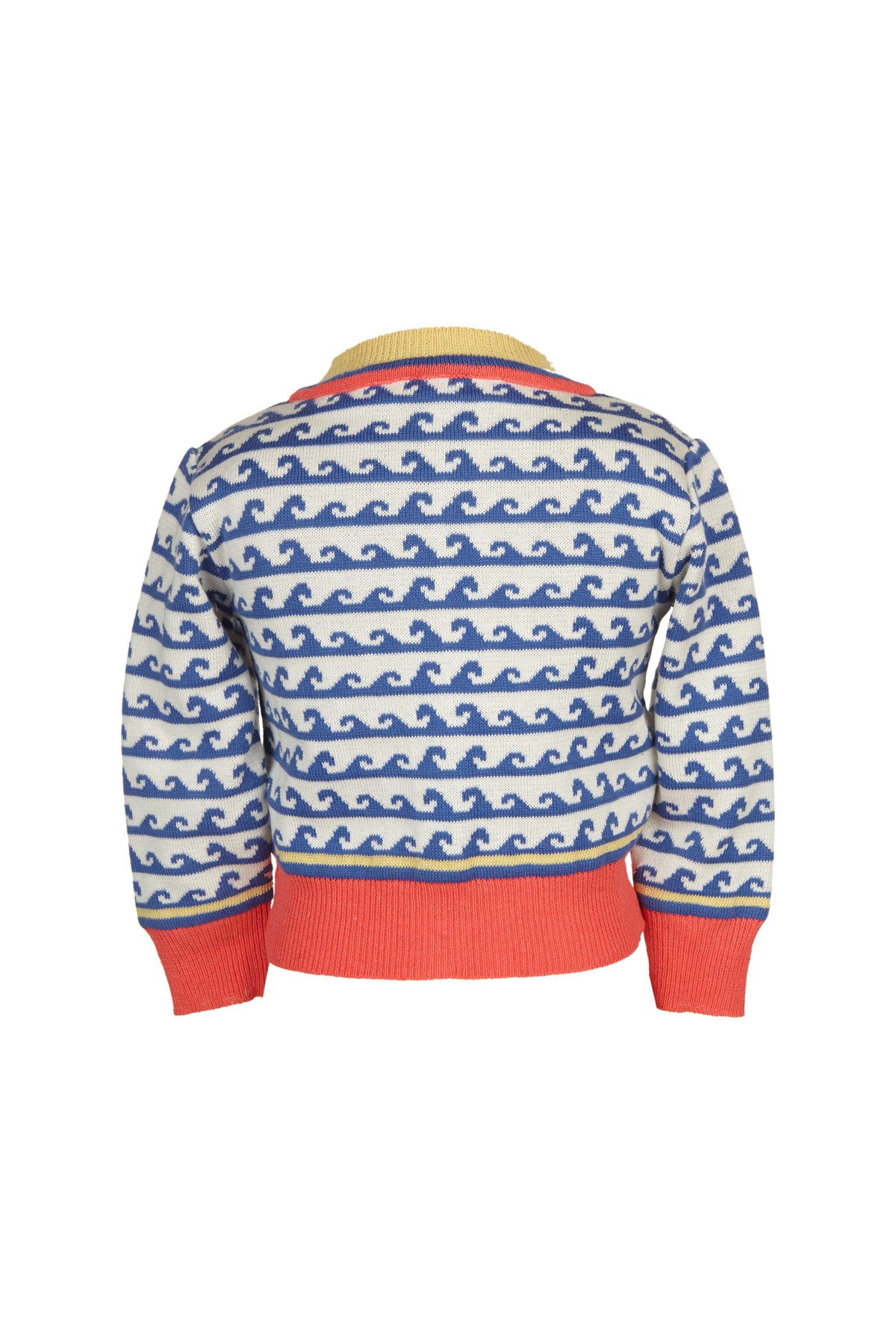 Children's Cardigan - Blue Waves - Palava