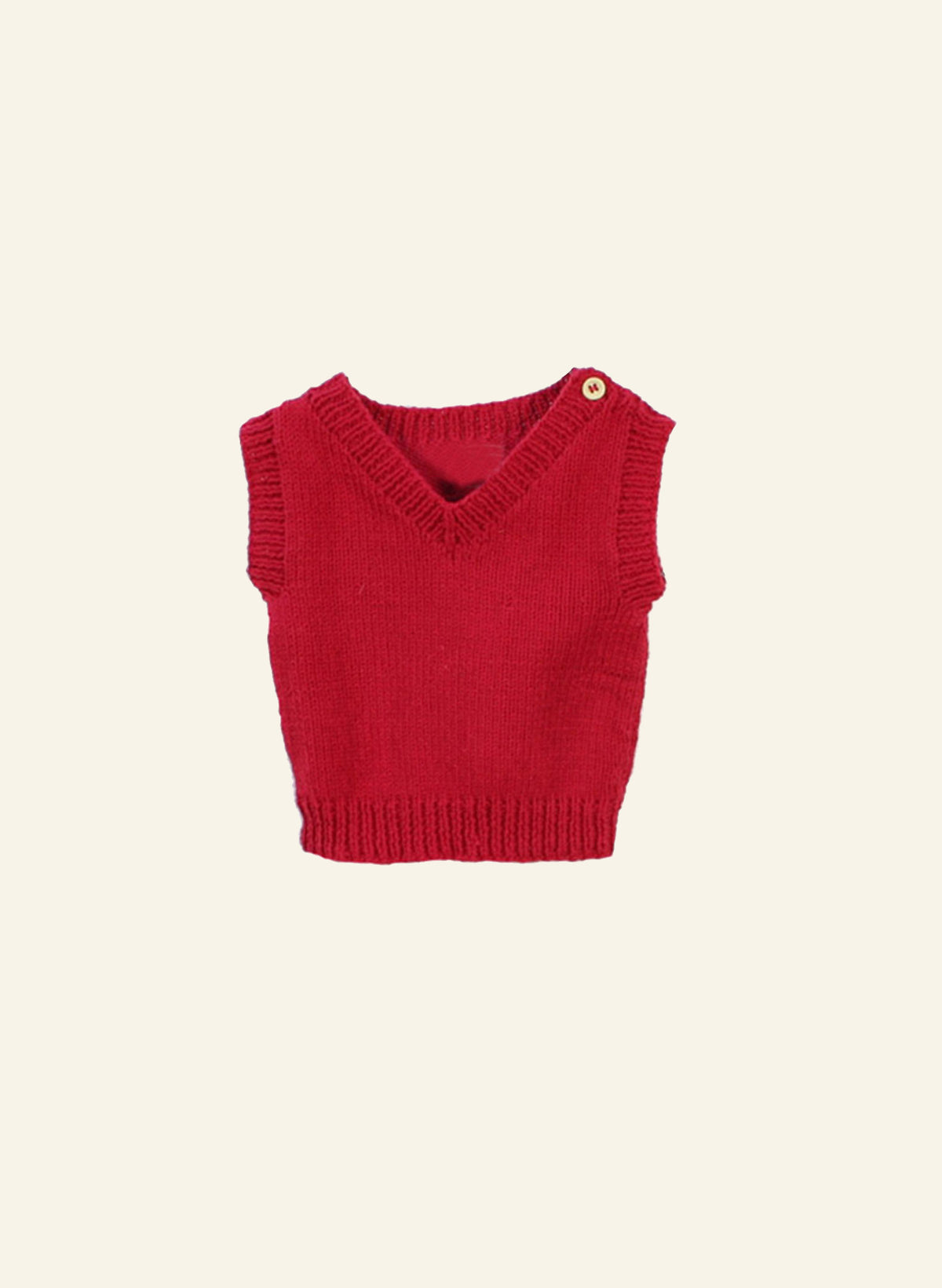 Poppy Archive - Children's Tank Top - Red Cotton