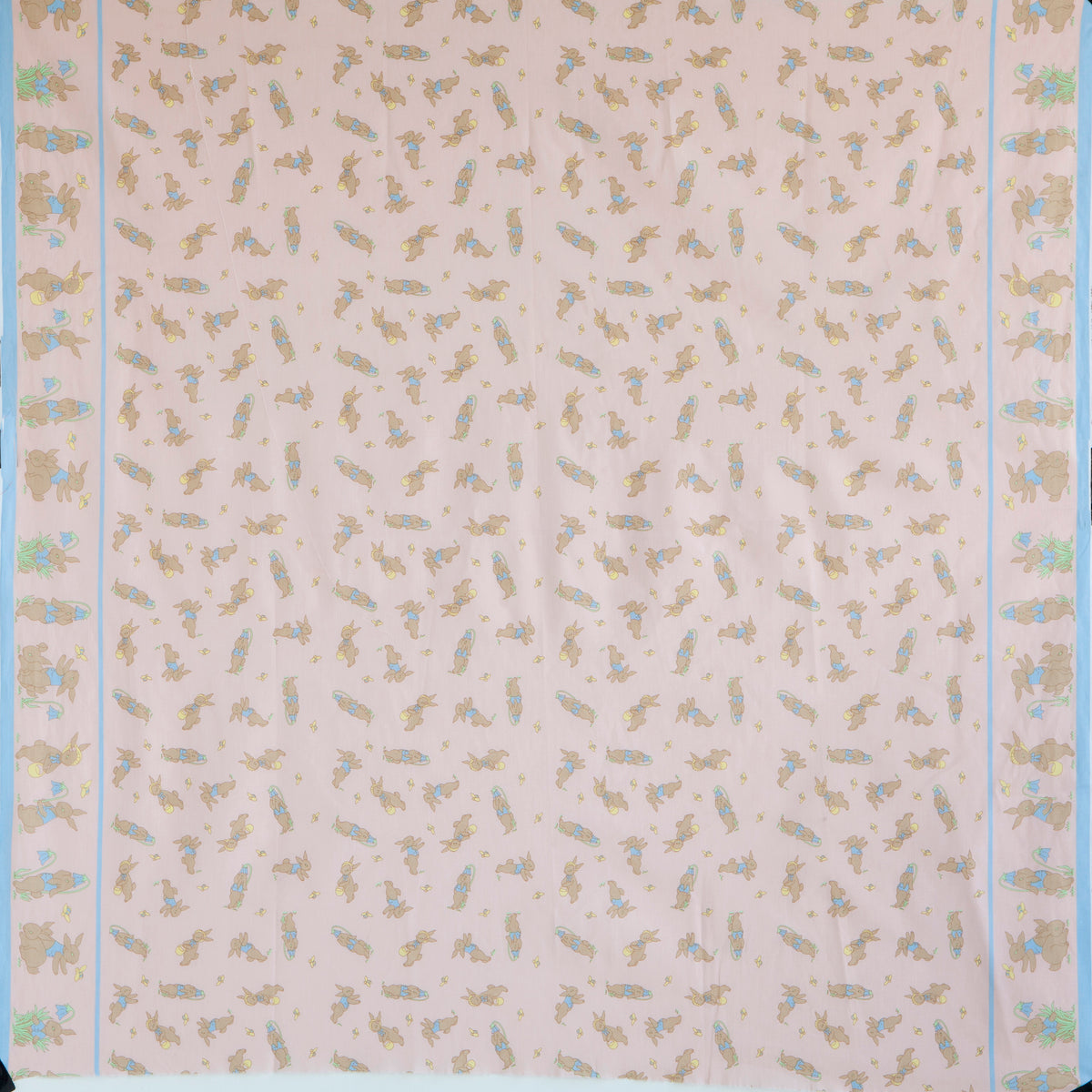 Pink Rabbit Fabric - Cotton