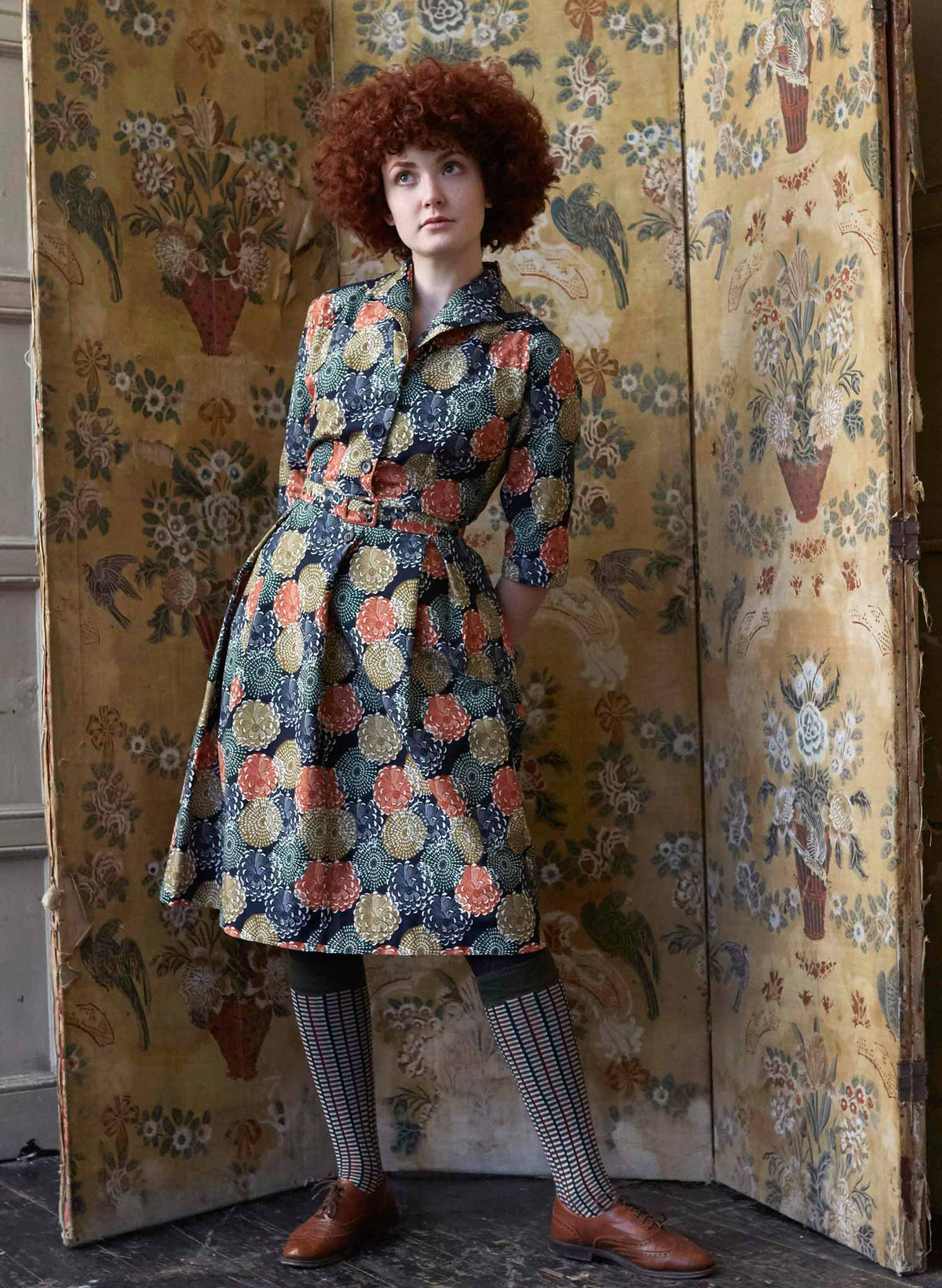 Knee High Socks - Green Barbican