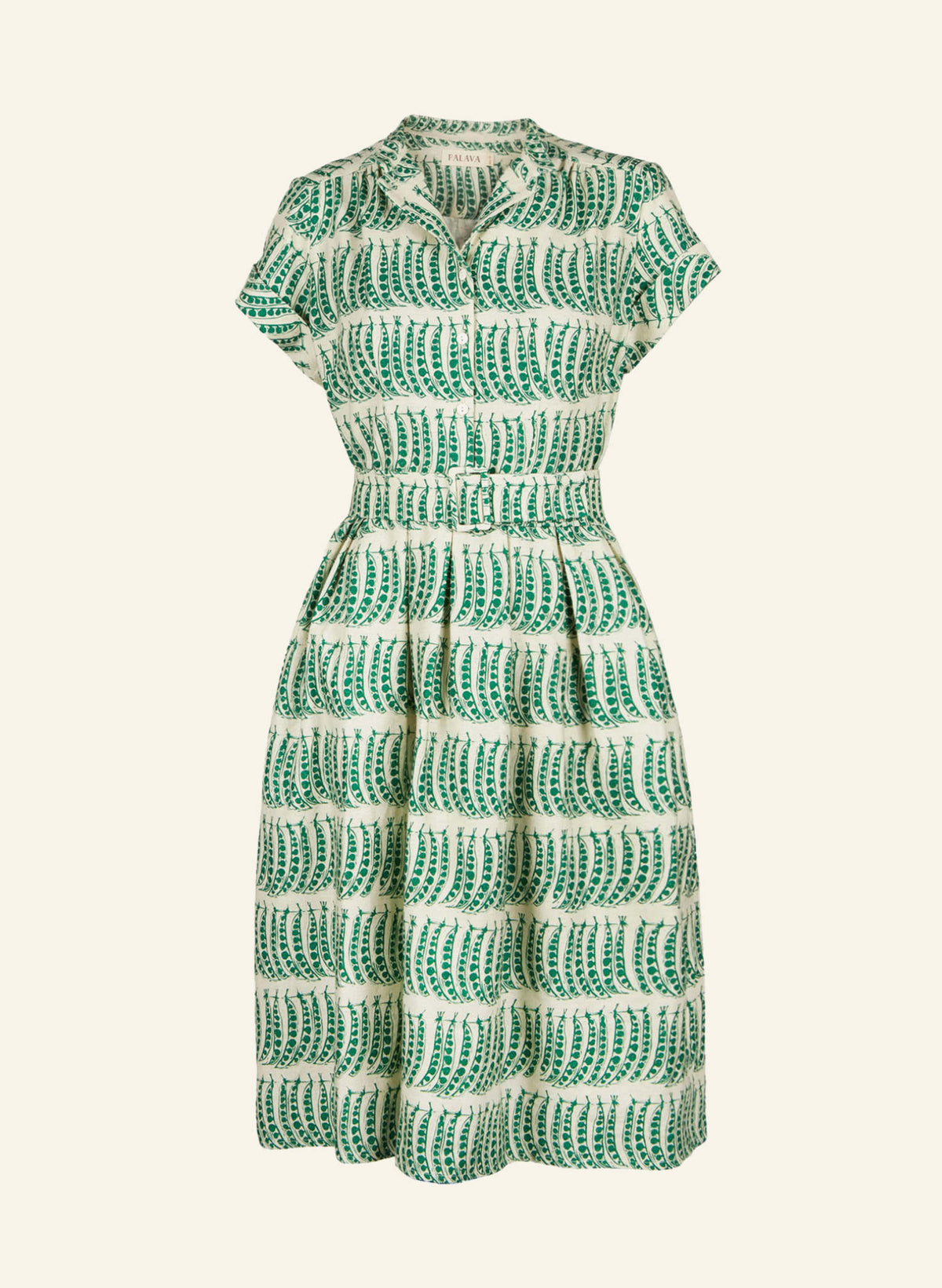Louise - Green Peas Dress
