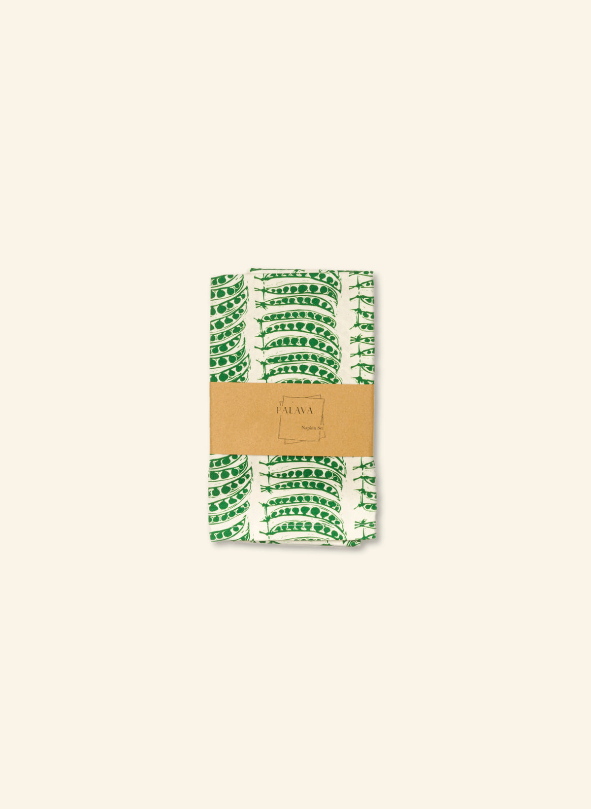 Napkin Set - Green Peas