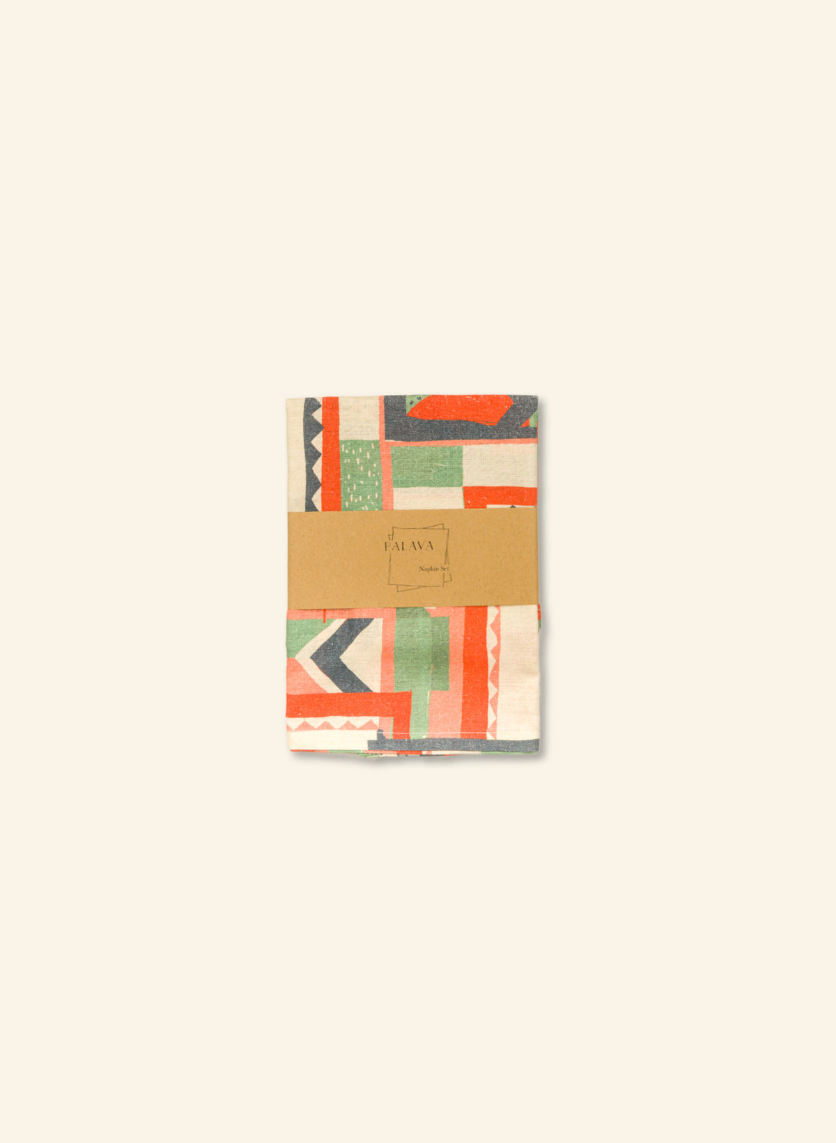 Napkin Set - Mint High Wire