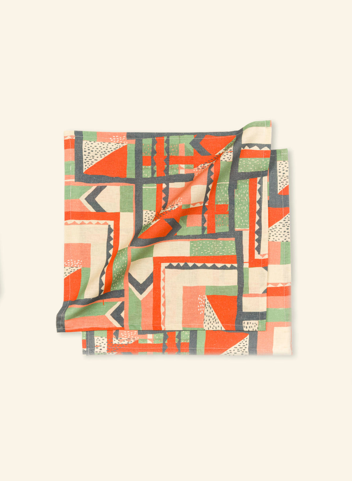 Napkin Set - Mint High Wire