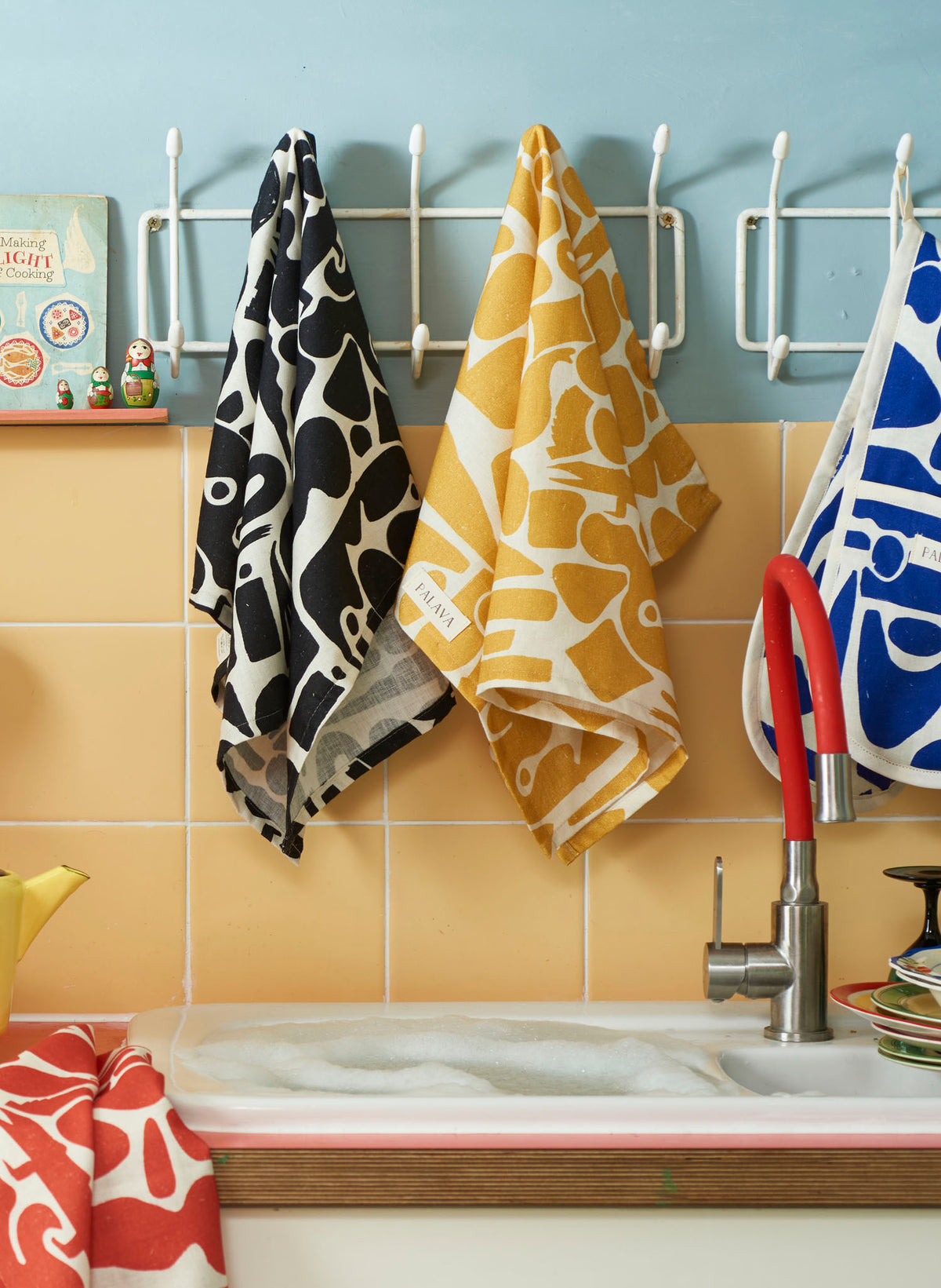 Tea Towel - Black Cave