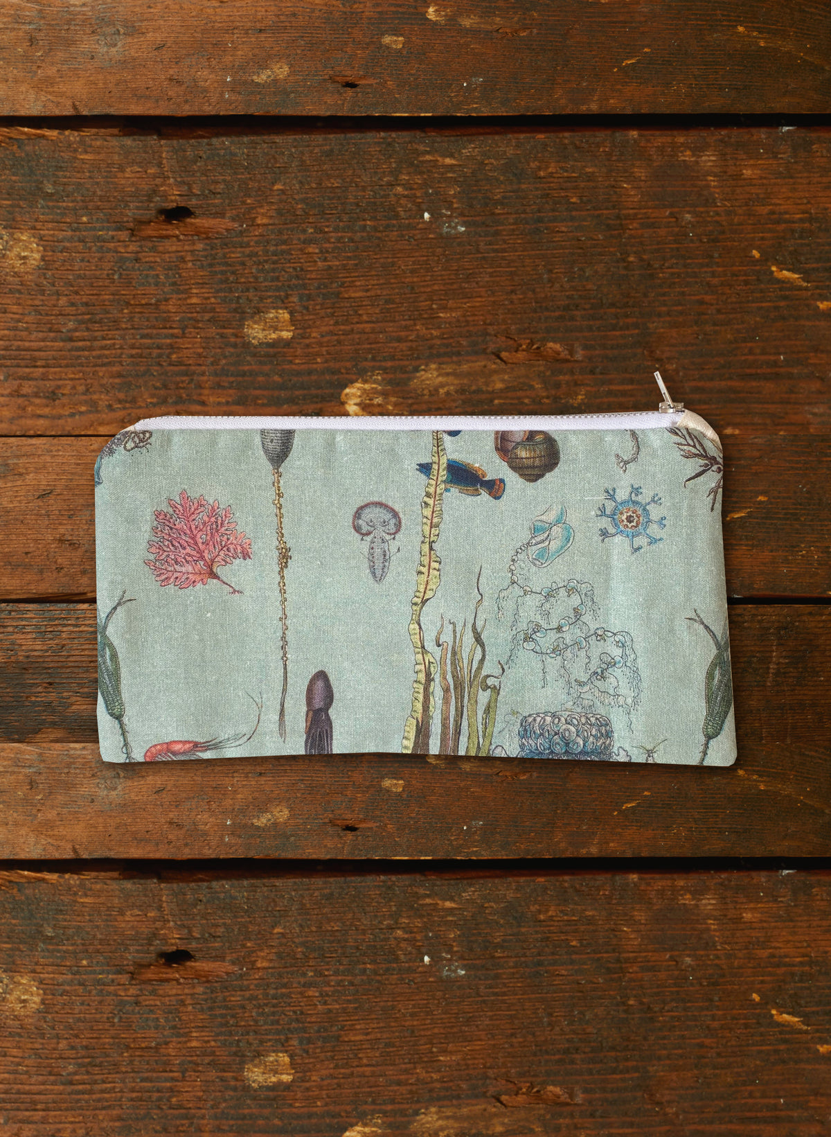 Zip Pouch - Medium - Ocean Jelly Fish