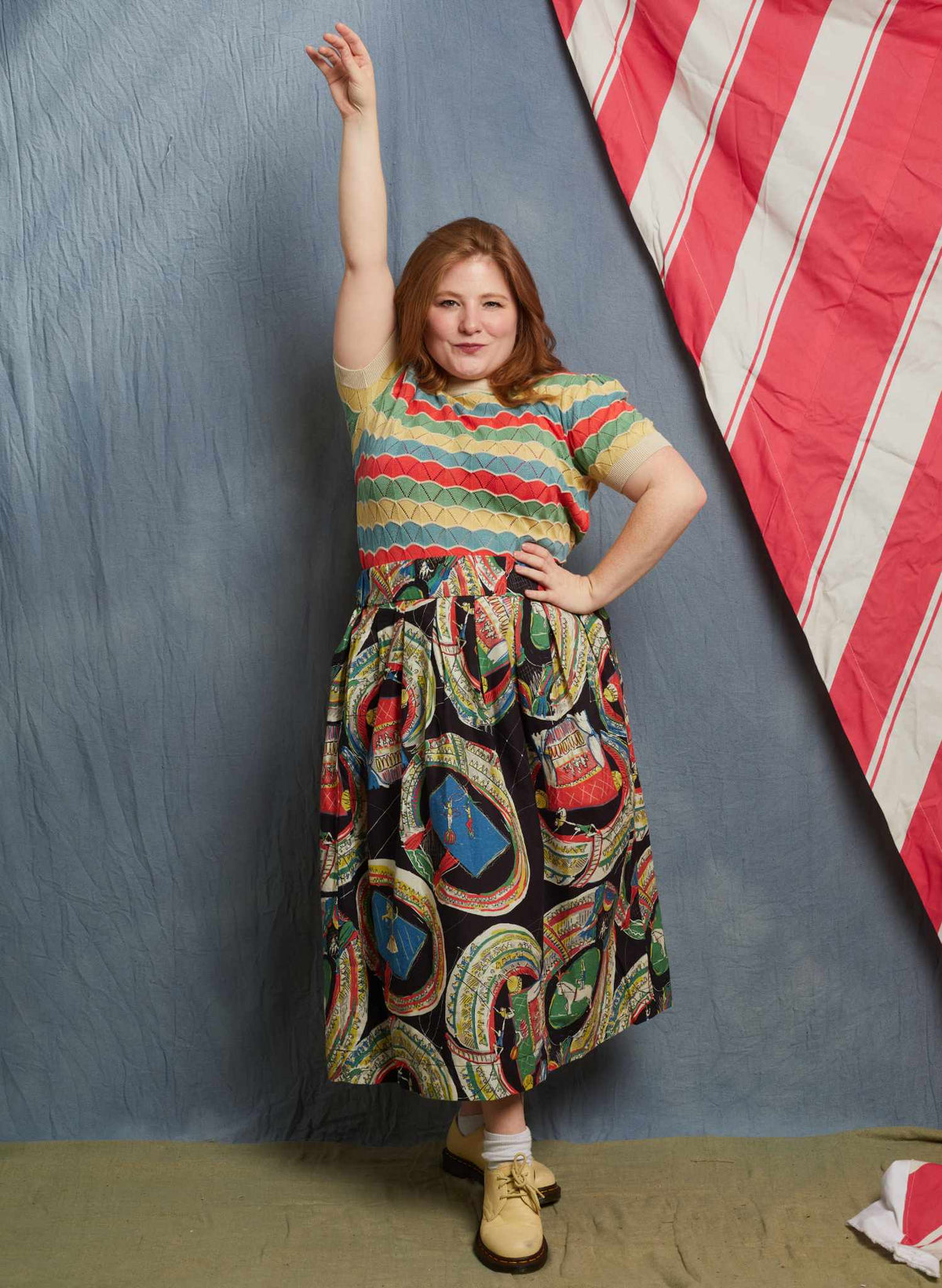 Florence Skirt - Black Big Top