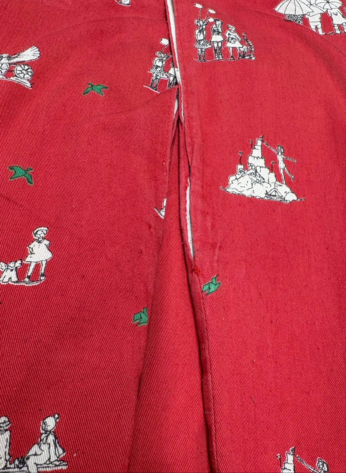 PRE LOVED - Beatrice - Red Tea Party - Size 18