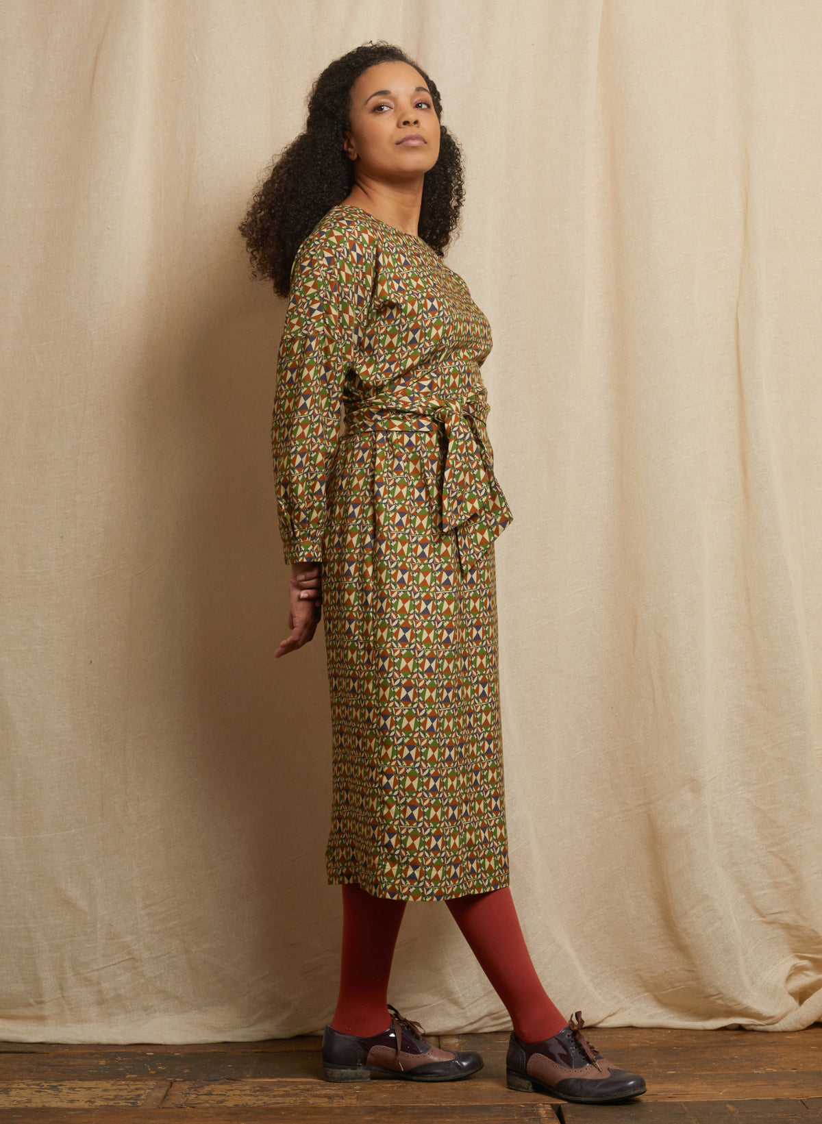 Beryl - Green Chequer