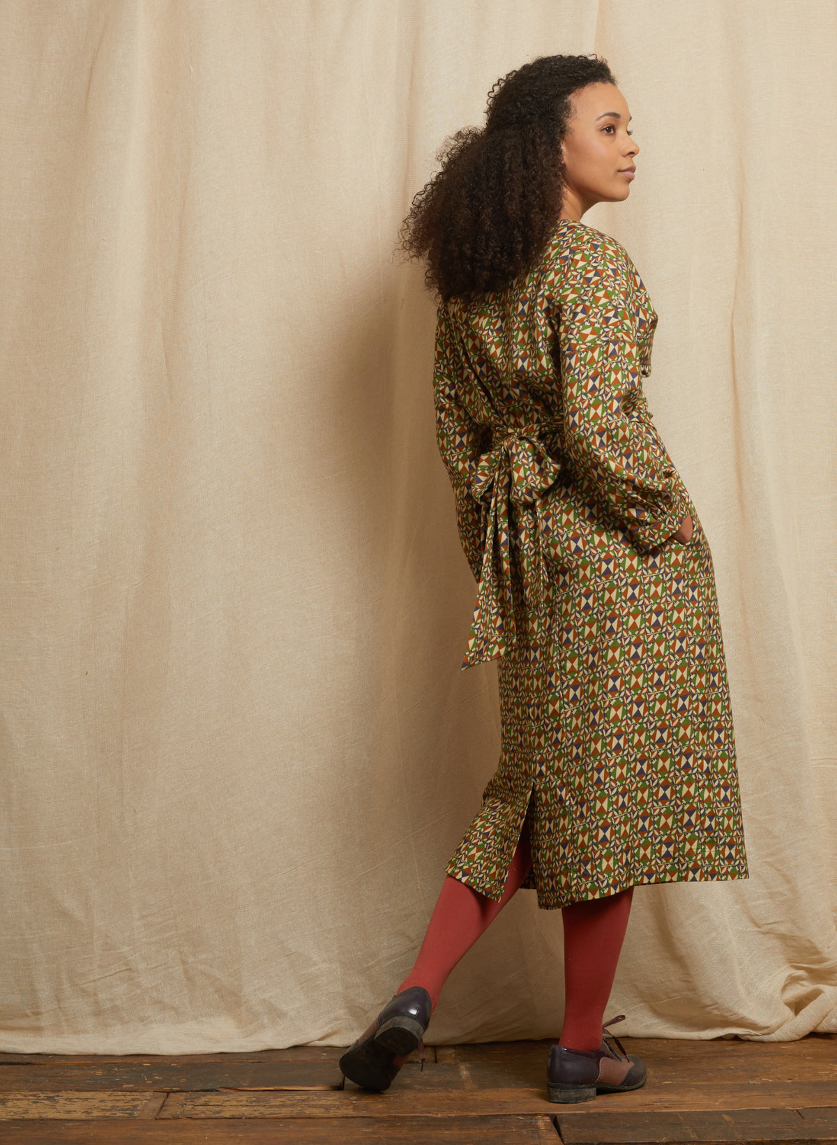 Beryl - Green Chequer