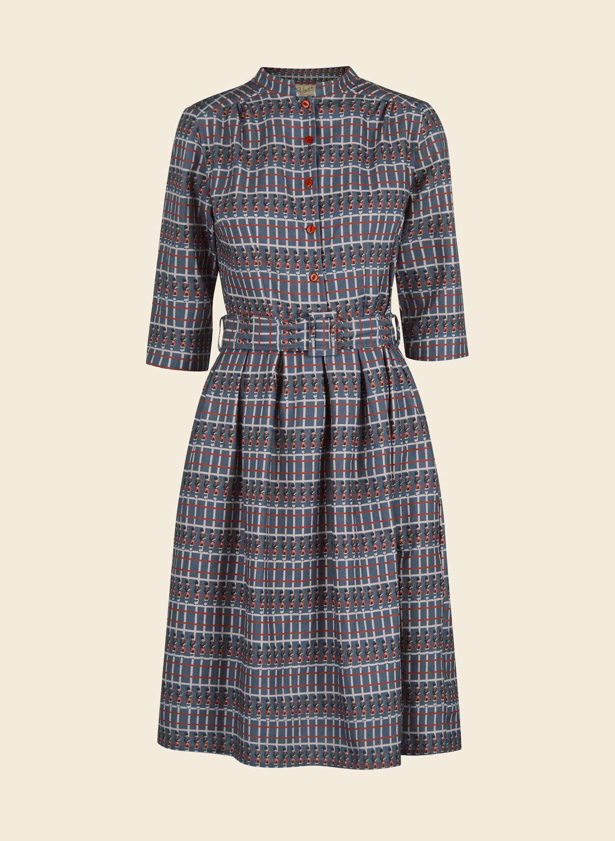 Cynthia Dress - Mineral Blue Bagpipers