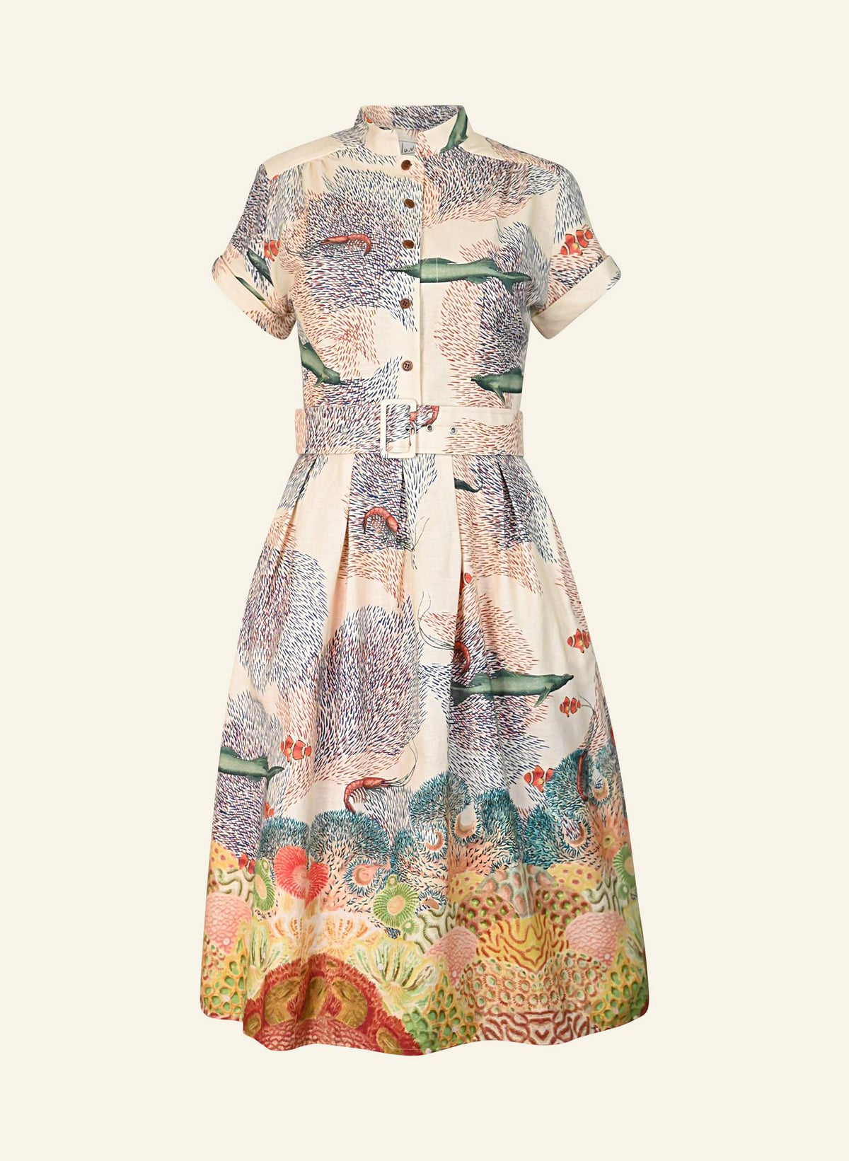 Louise Dress - Ivory Coastal Migration
