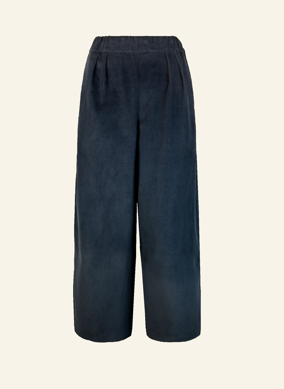 Edith - Petrol Needlecord Trousers