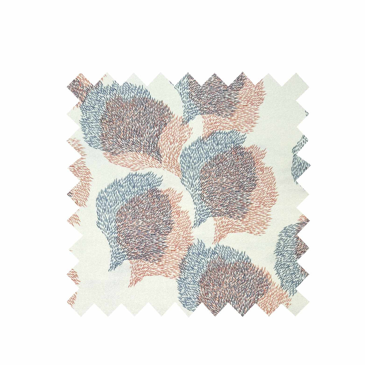 Remnant - 210cm x 155cm - Ivory Migration - Cotton Twill Fabric
