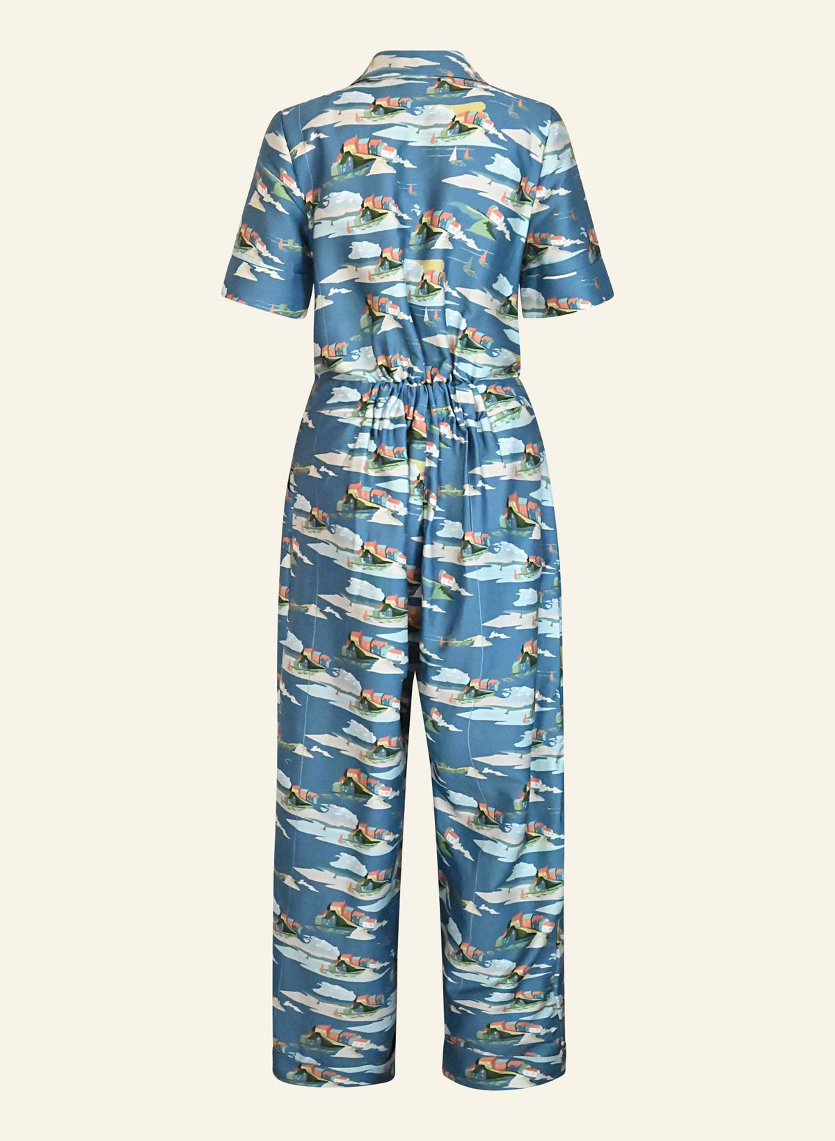 Francesca Long Jumpsuit - Blue Robin Hood's Bay