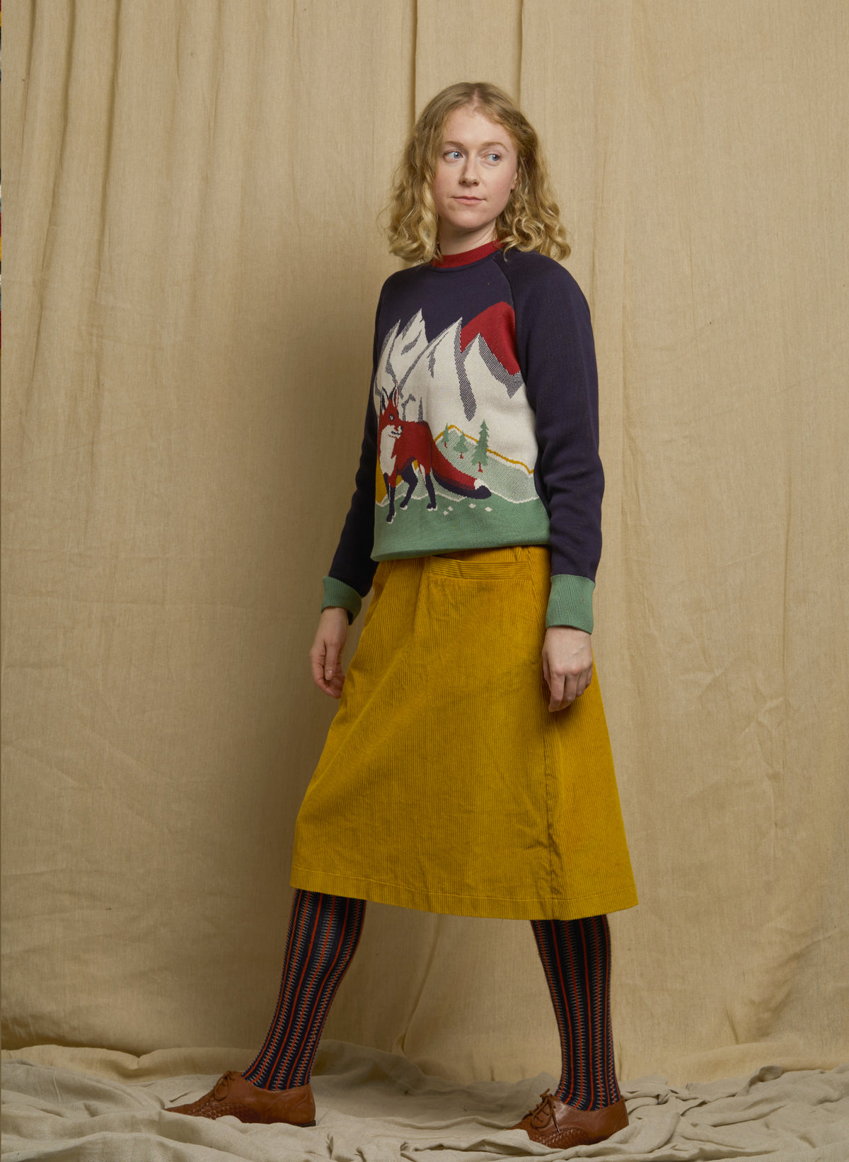 Fred - Navy Alpine Jumper
