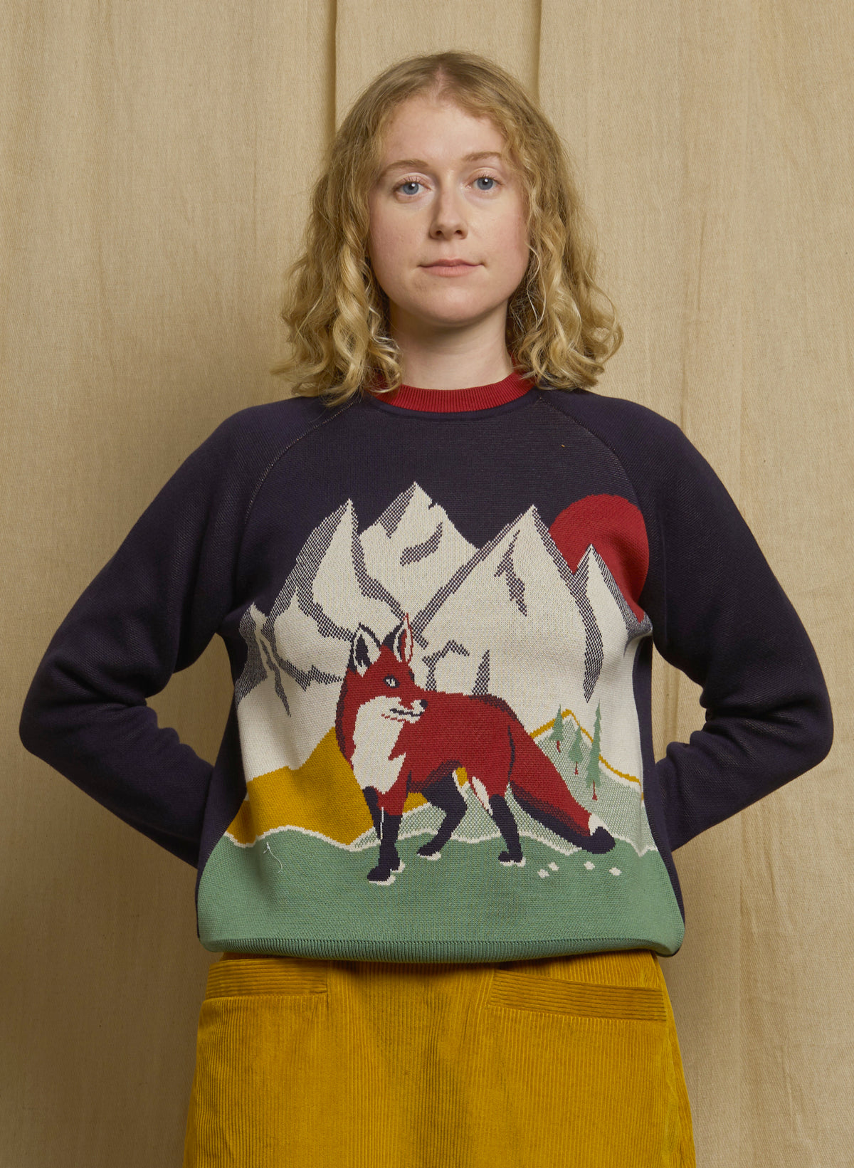 Fred - Navy Alpine Jumper