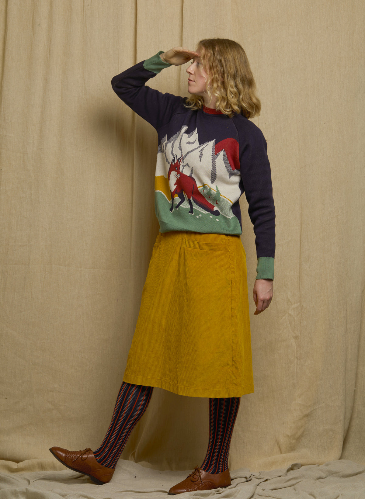 Fred - Navy Alpine Jumper