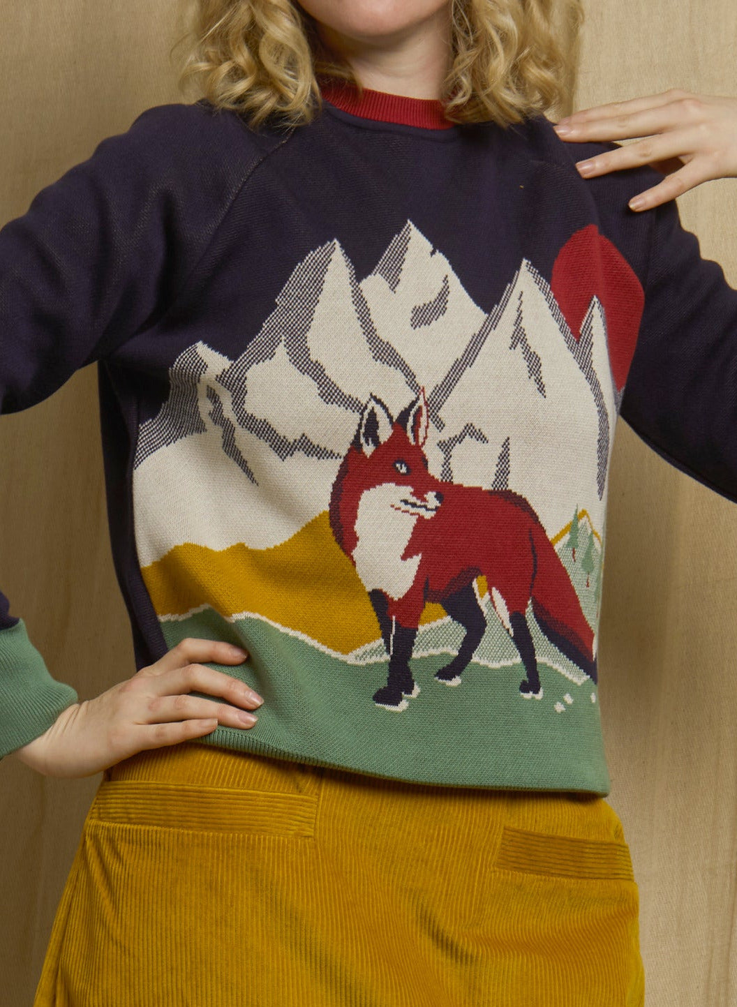 Fred - Navy Alpine Jumper