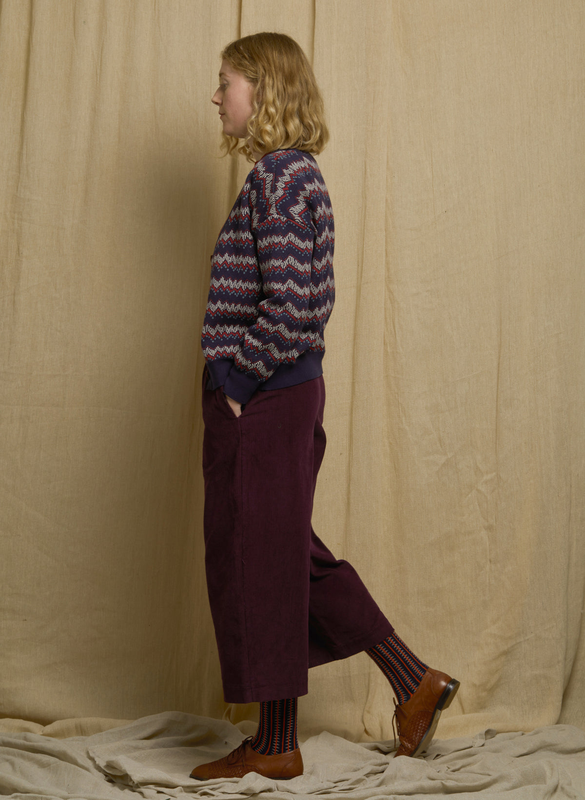 George - Navy Electric Comfy Cardigan