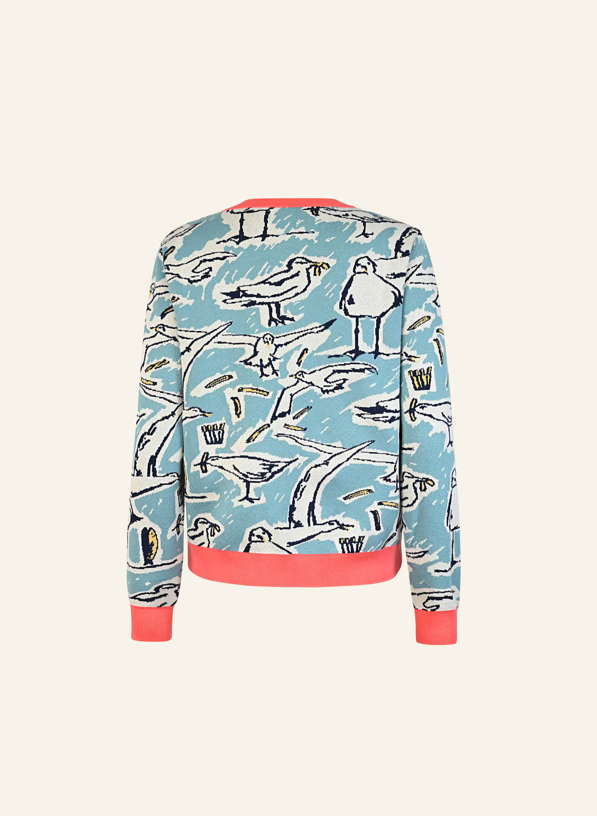 Hilda Cardigan - Teal Seagull